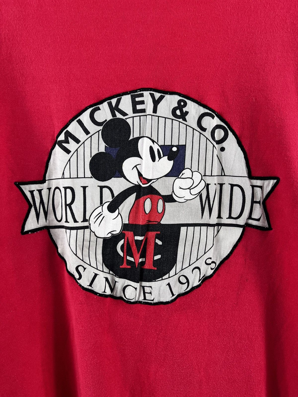 Disney × Japanese Brand × Mickey Mouse 🔥 90s MICKEY & Co WorldWide Style in The U.S hoodie zipper Size US M / EU 48-50 / 2 - 16 Thumbnail