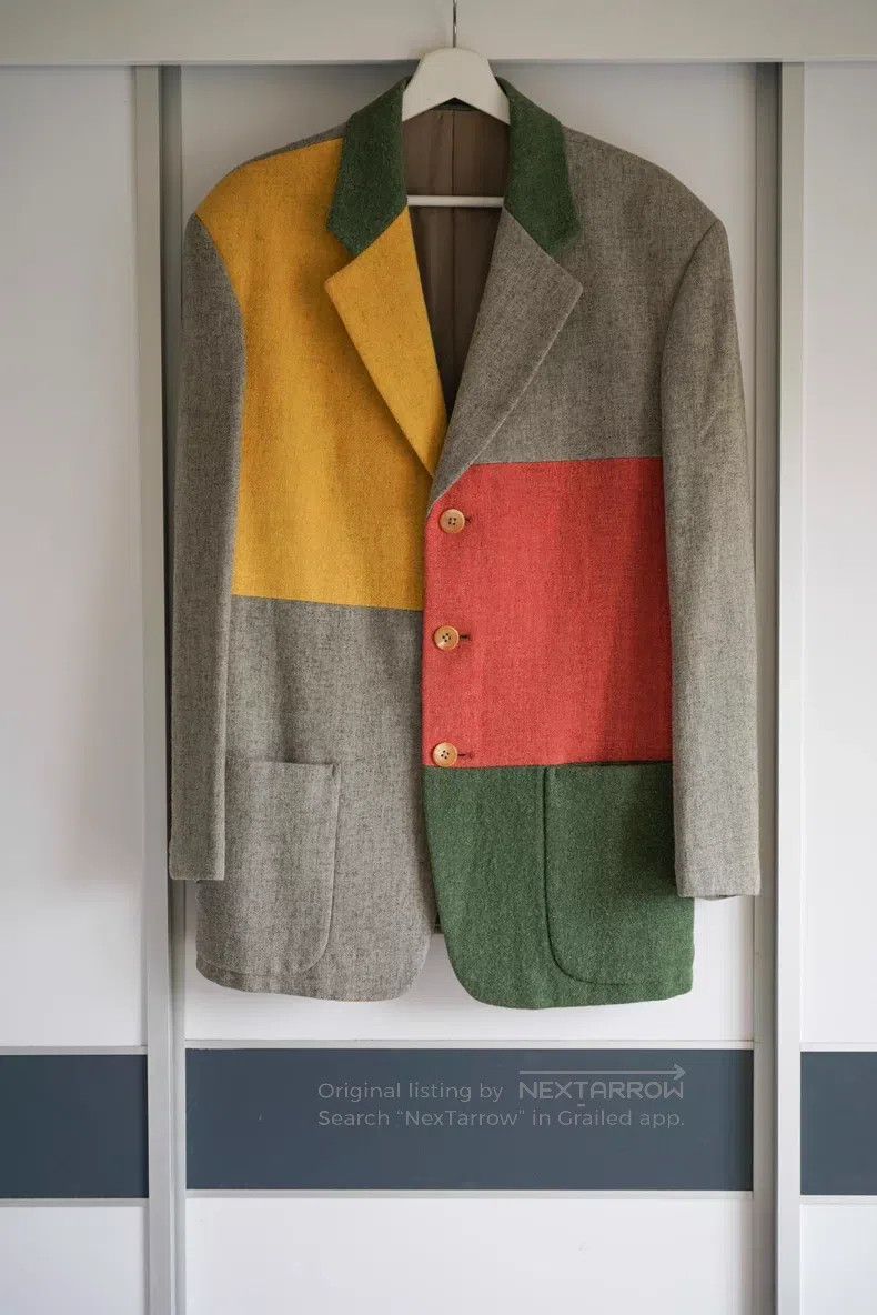 Yohji Yamamoto YOHJI YAMAMOTO Palette Square Suit Size US S / EU 44-46 / 1 - 1 Thumbnail