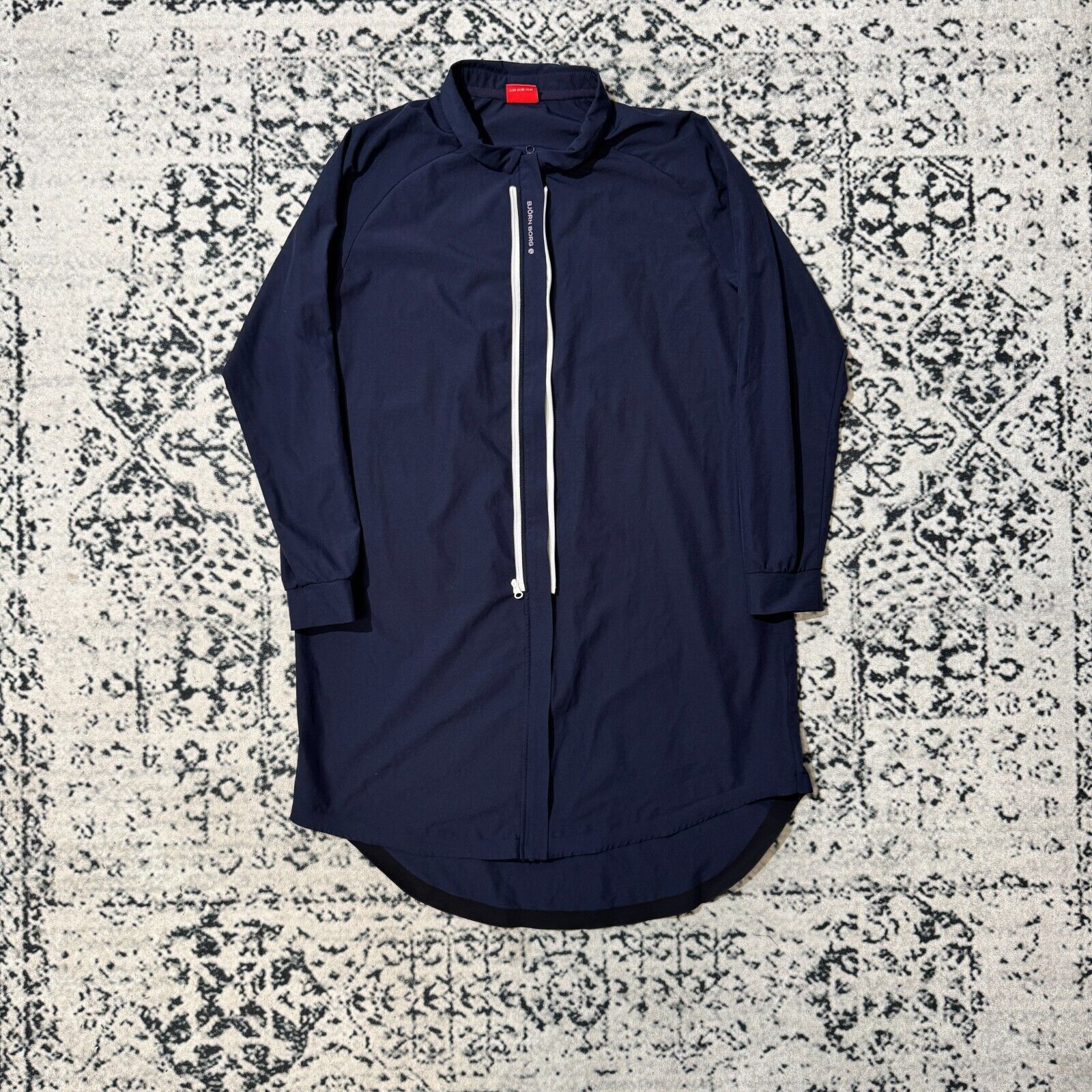 Vintage Vintage Bjorn Borg Navy Polyester Jacket Size XS Waterproof Size US XS / EU 42 / 0 - 1 Thumbnail