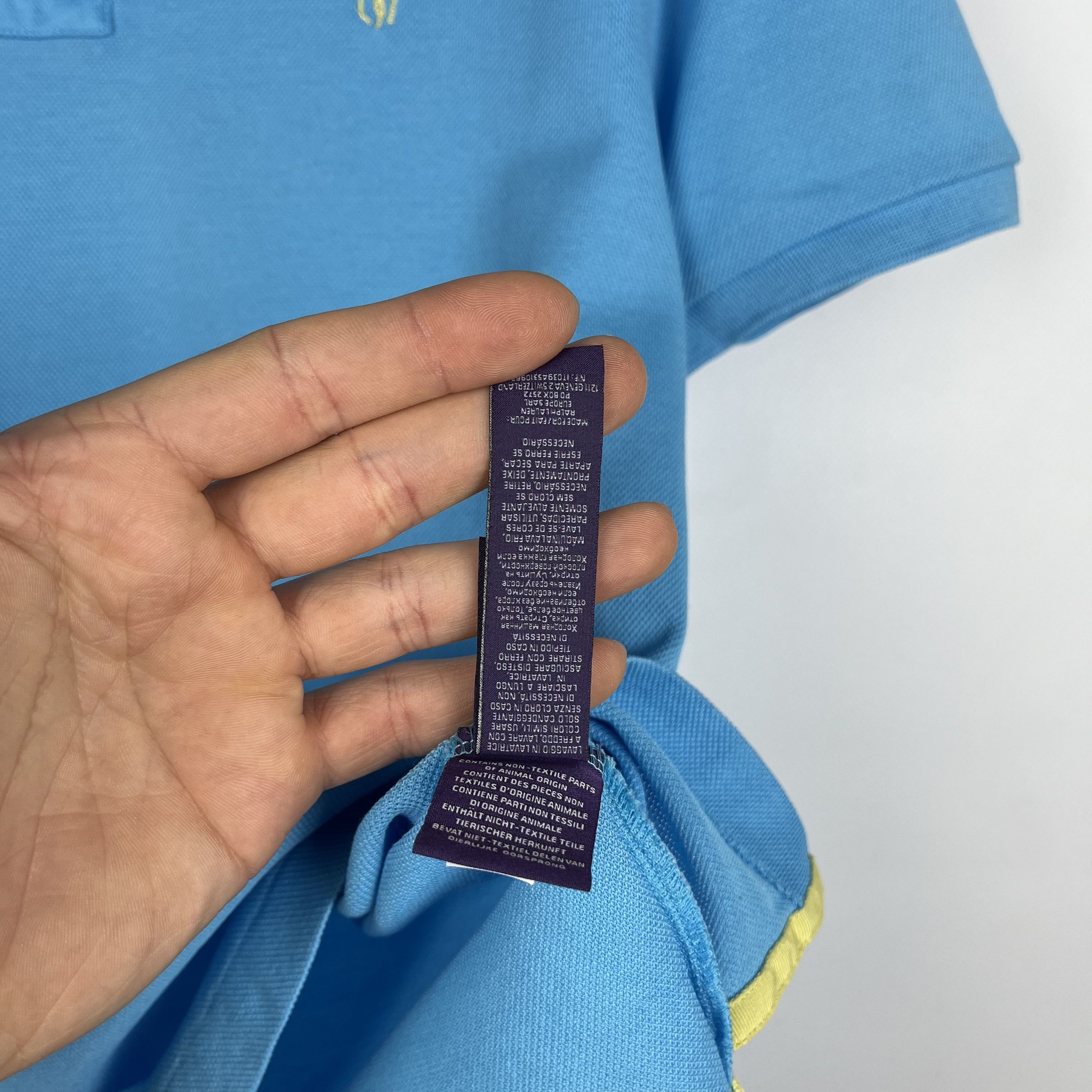 Ralph Lauren Purple Label Ralph Lauren Purple Label Yellow Pony Polo Shirt Size US M / EU 48-50 / 2 - 14 Thumbnail
