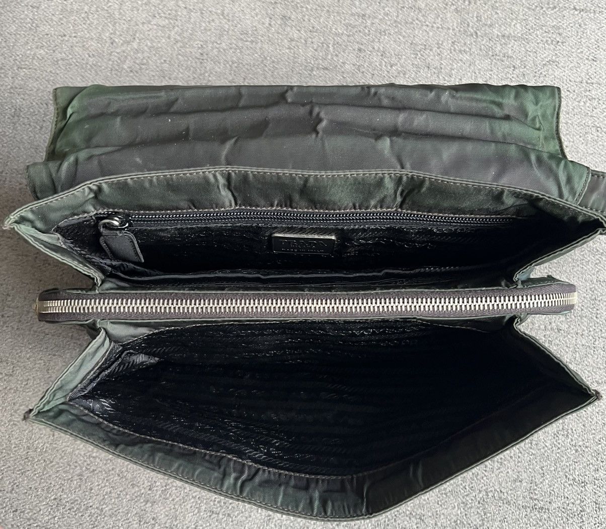 Prada × Vintage Prada Nylon Rare Single Flap Shoulder Bag Size ONE SIZE - 4 Thumbnail