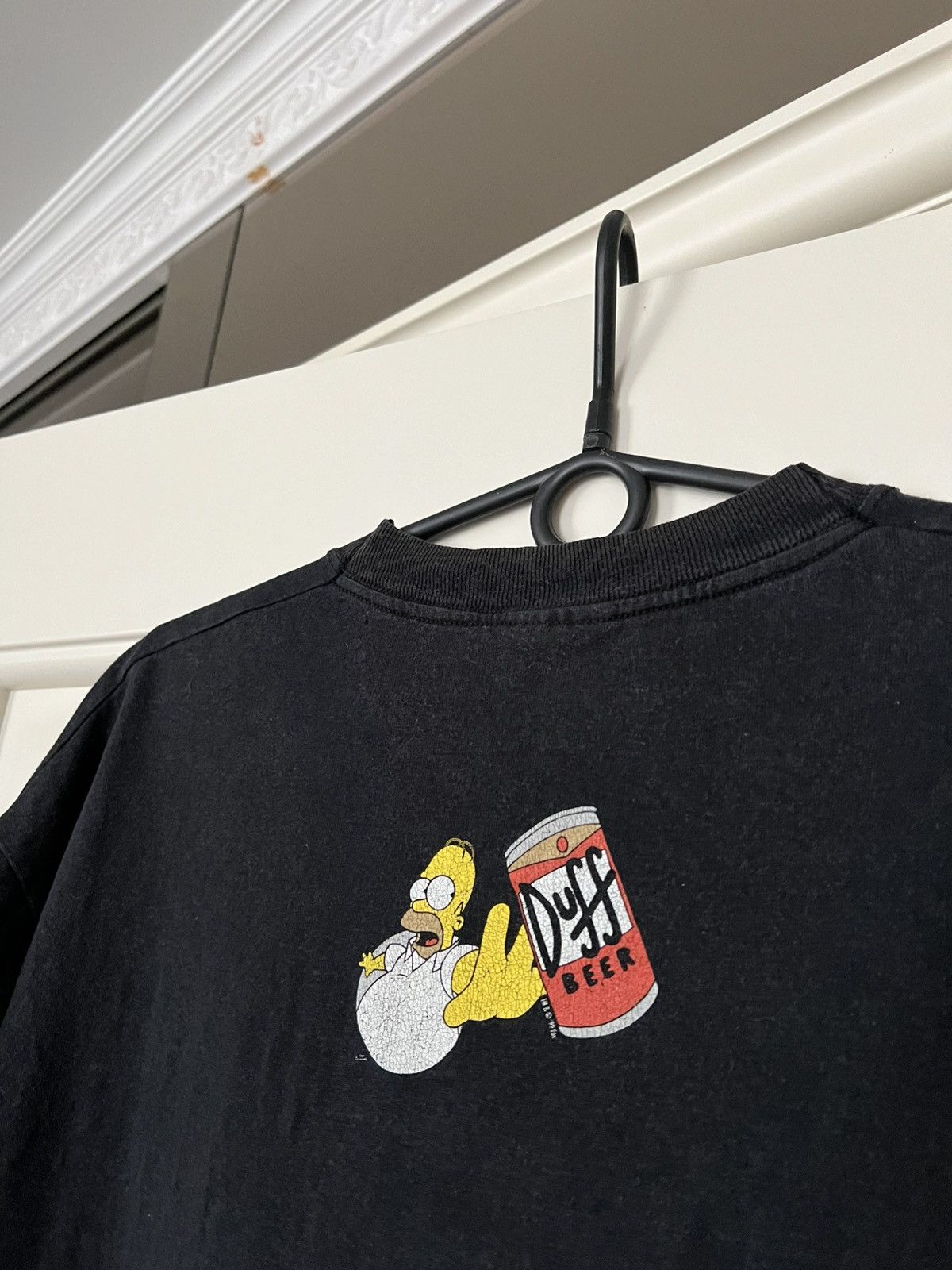 The Simpsons Vintage 1999 The Simpsons Get Duffed Homer Simpson T-Shirt Size US XL / EU 56 / 4 - 13 Thumbnail