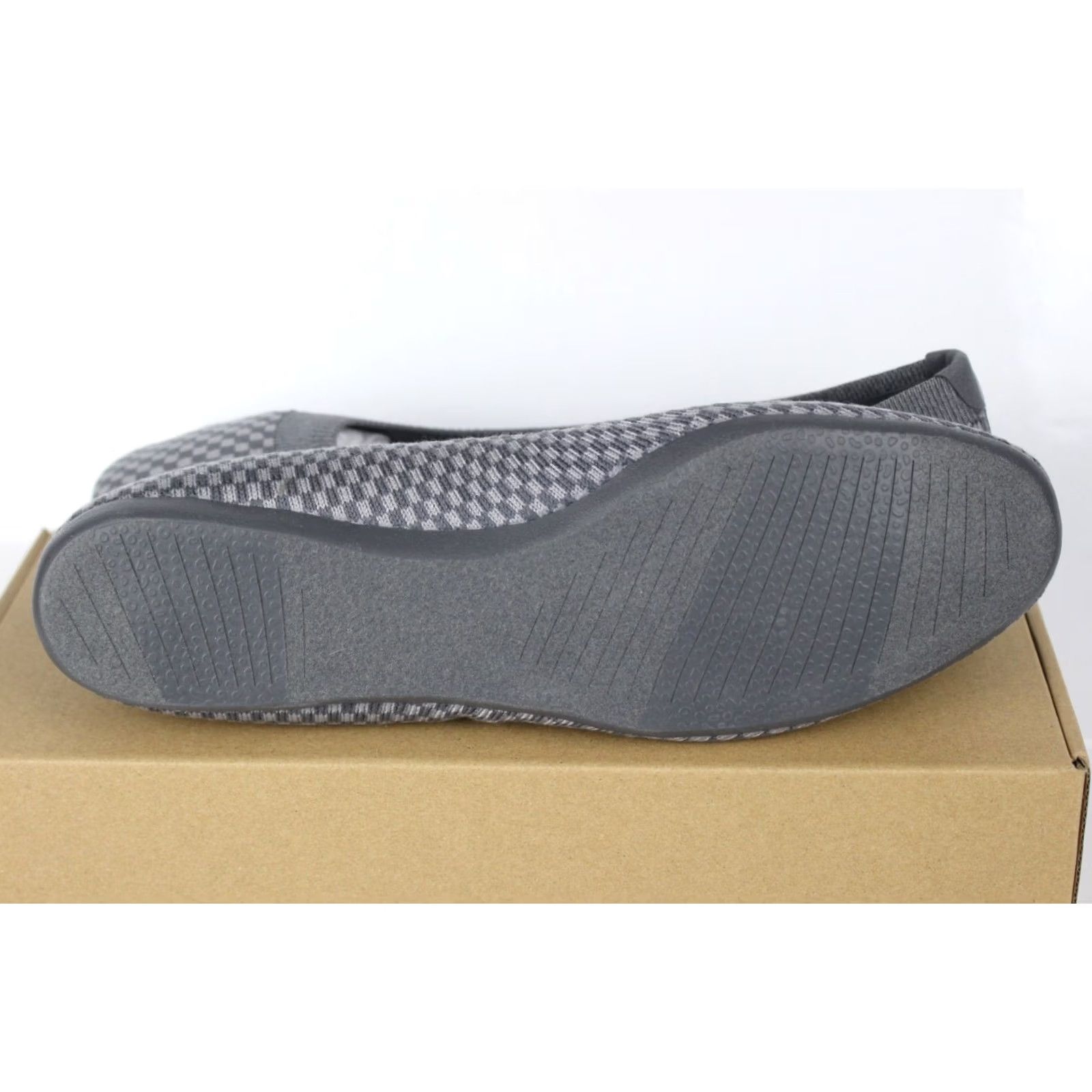 Allbirds Allbirds Women's Tree Breezer Knit Pack Ballet Flats 10.5 Stormy Grey Stormy Grey Ballet Flats Womens 10.5 Stormy Grey No Box Size US 11 / IT 41 - 5 Thumbnail