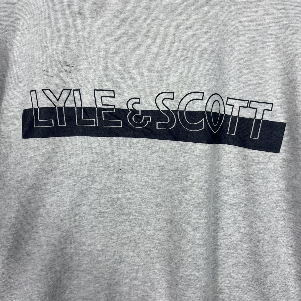Lyle & Scott Vintage LYLE & SCOTT Big Logo Crewneck Sweatshirt #4248-C193 Size US L / EU 52-54 / 3 - 3 Thumbnail