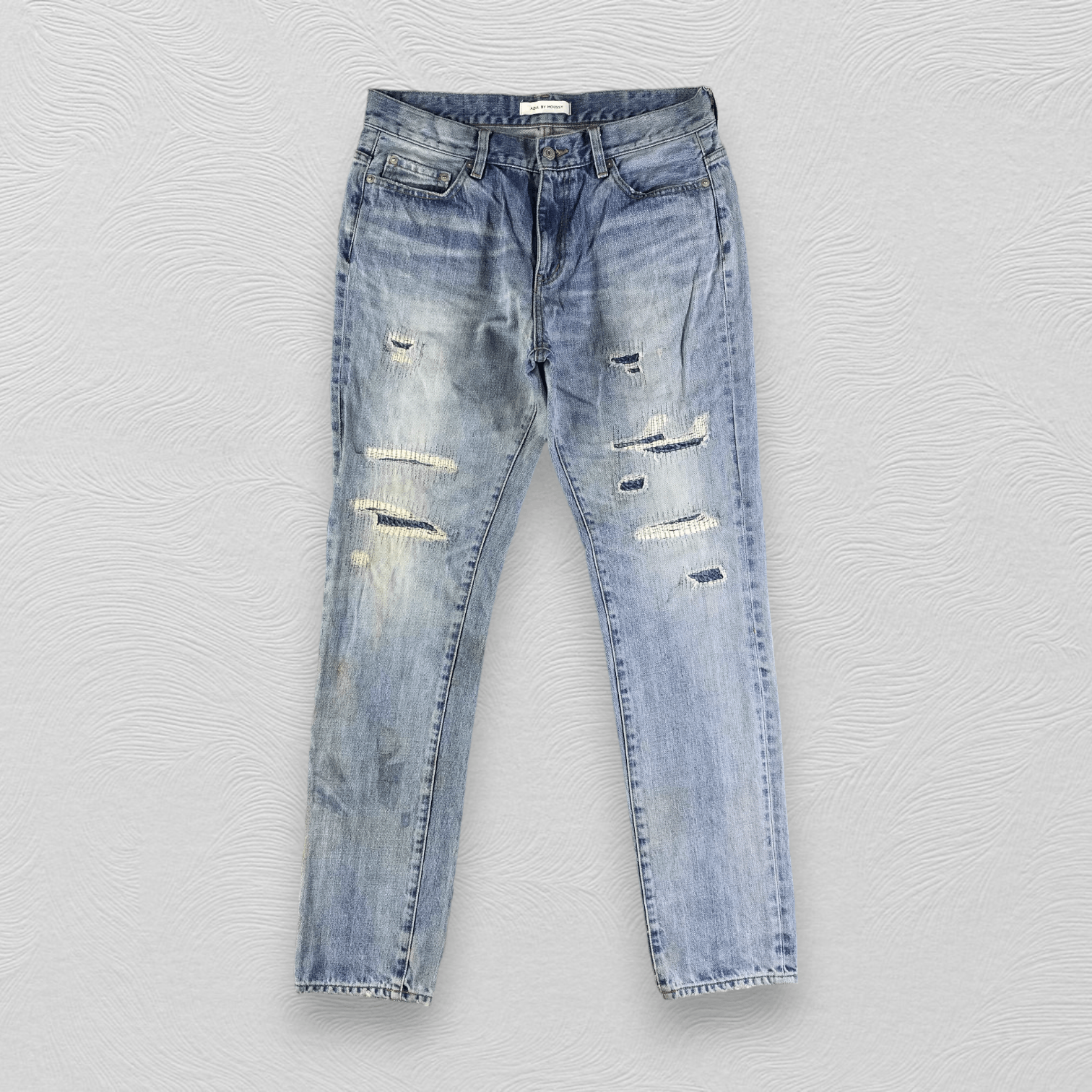 Japanese Brand Japanese Brand AZUL Ripped Jeans KJ2215 Size US 32 / EU 48 - 1 Thumbnail