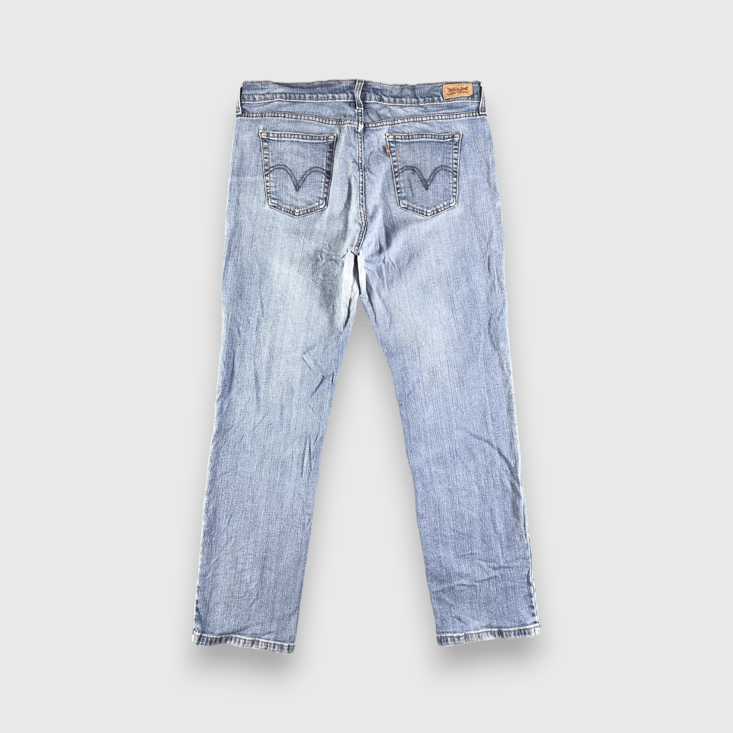 Levi's Vintage Blue Wash Levis 505 Jeans-J3281 Size US 37 - 2 Thumbnail
