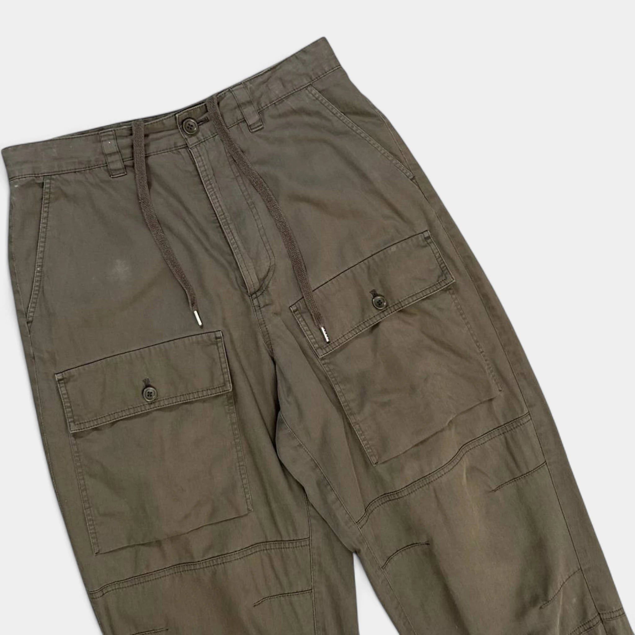 Acne Studios Acne Studios Cargo Military Green Cargo Pants Size US 30 / EU 46 - 2 Thumbnail