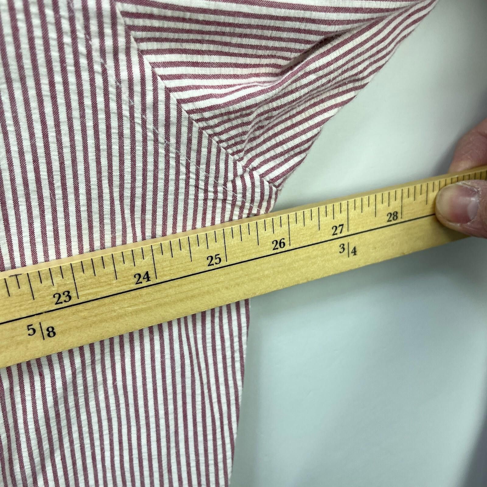 Tommy Hilfiger Vintage 90s Tommy Hilfiger Crest Button Up Shirt Striped XL Size US XL / EU 56 / 4 - 6 Thumbnail