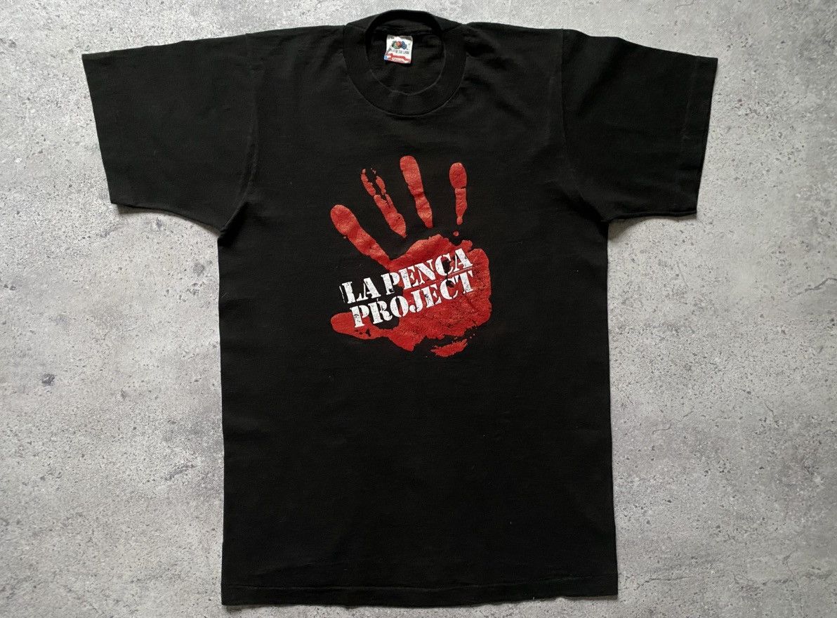 Fruit Of The Loom Vintage 1988 La Penca Project Jackson Browne T-Shirt Size M Size US M / EU 48-50 / 2 - 1 Thumbnail