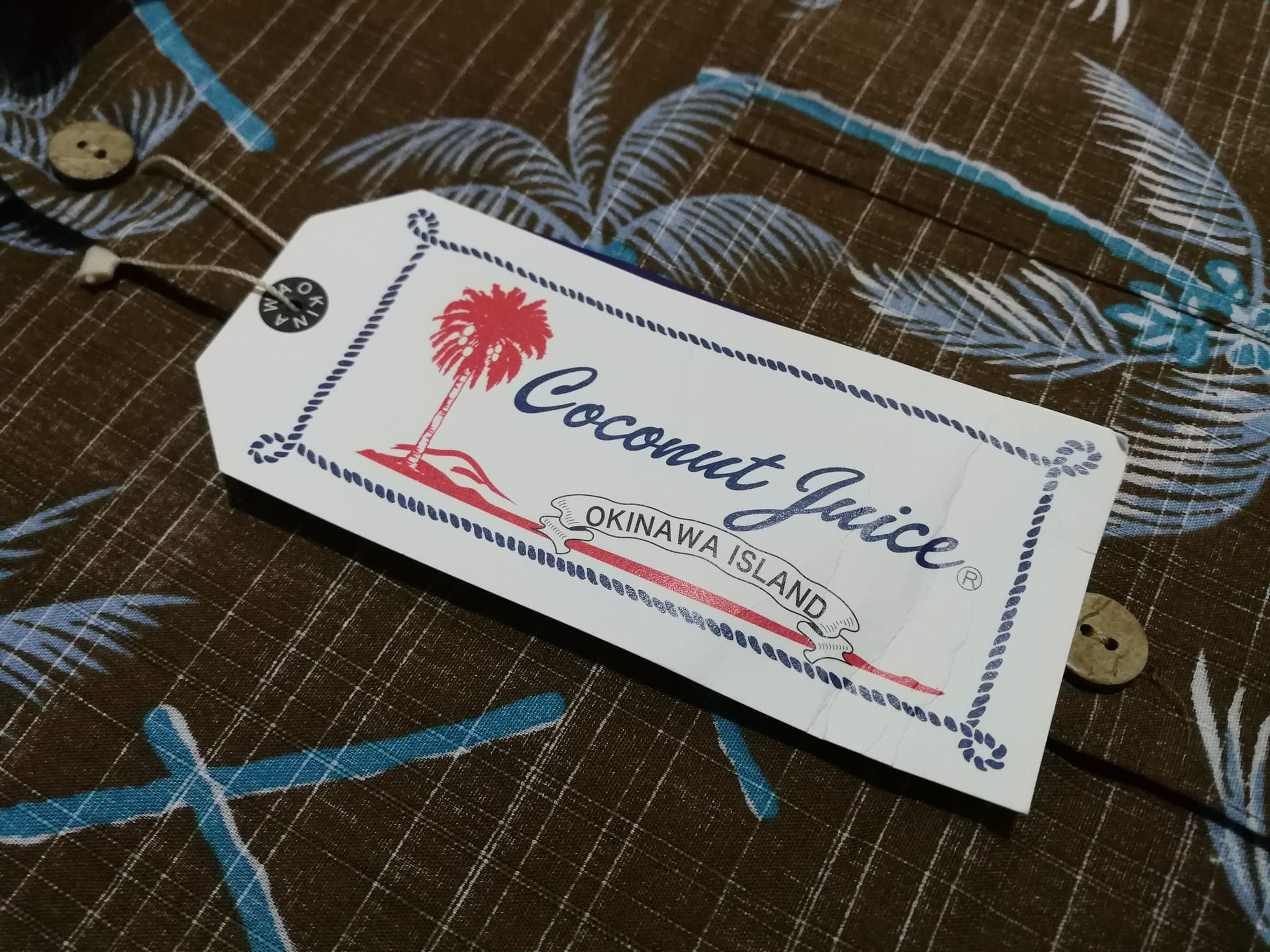Japanese Brand Coconut Juice Okinawa Island japan made M 1780 Size US M / EU 48-50 / 2 - 4 Thumbnail