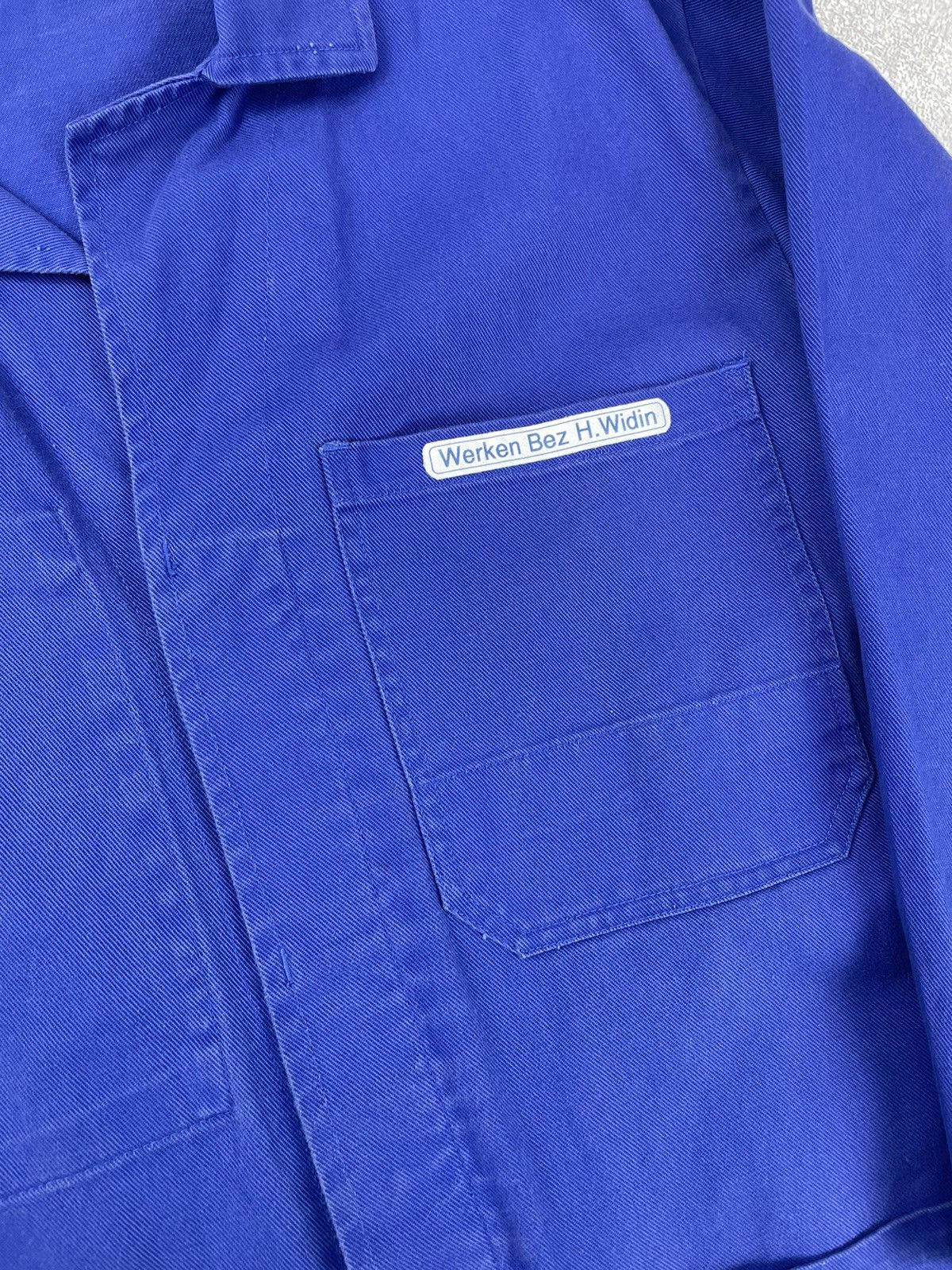 Le Laboureur × Le Mont Saint Michel × Vintage Vintage French Sanfor Workwear Faded Jacket Size US M / EU 48-50 / 2 - 4 Thumbnail