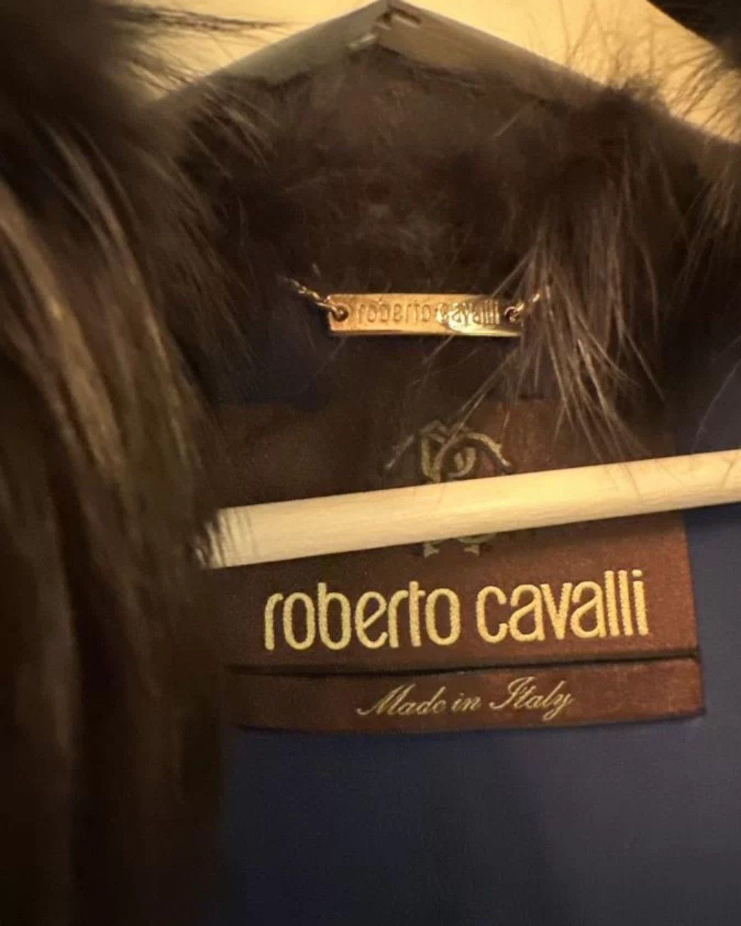 Roberto Cavalli FOX FUR LEATHER VEST Size M / US 6-8 / IT 42-44 - 5 Thumbnail