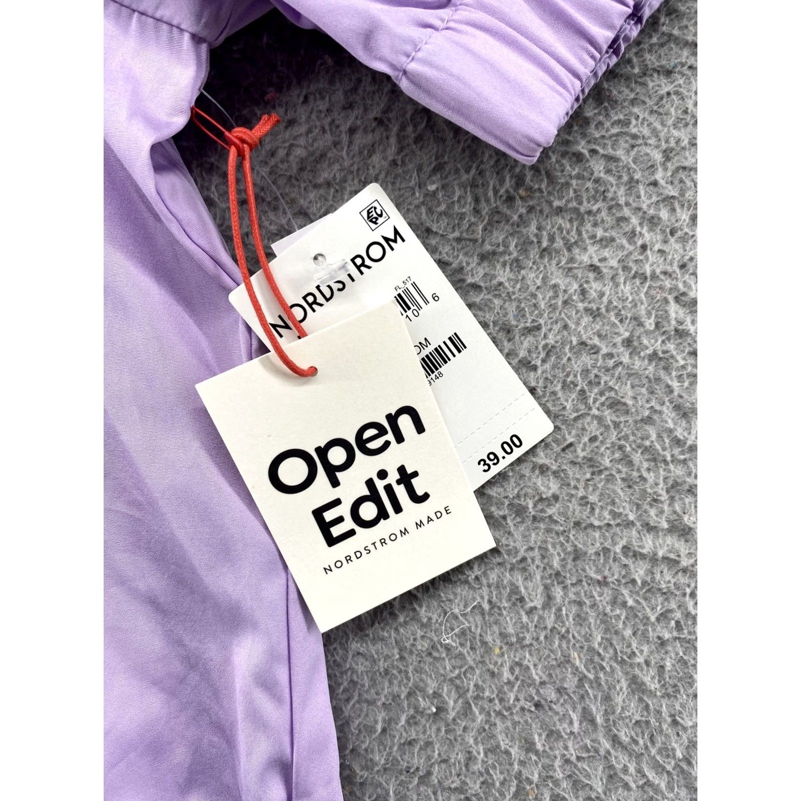 Vintage VINTAGE Open Edit Purple Elastic Crop Short Sleeve Top Womens M NEW Size M / US 6-8 / IT 42-44 - 2 Thumbnail