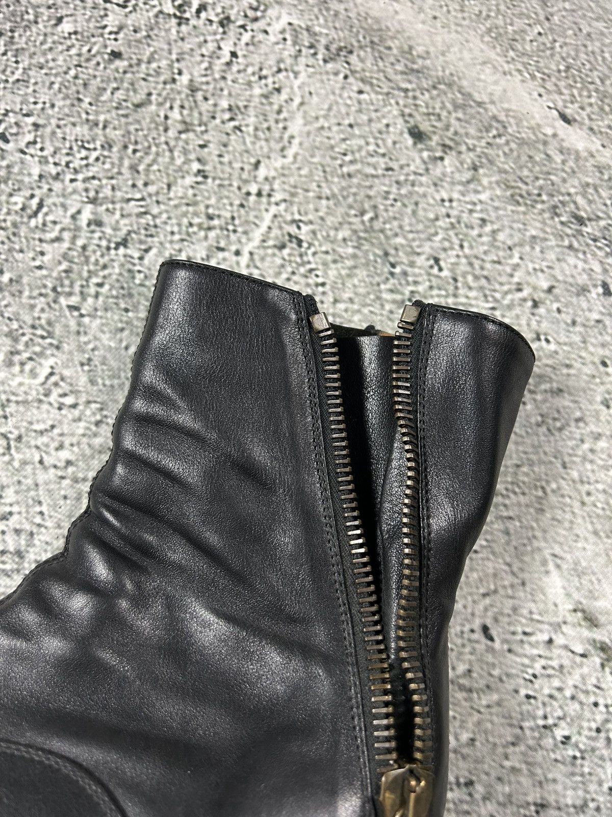 Chloe Chloe Lexie Shoes Leather Heels Zipper Boots Size US 8 / IT 38 - 2 Thumbnail
