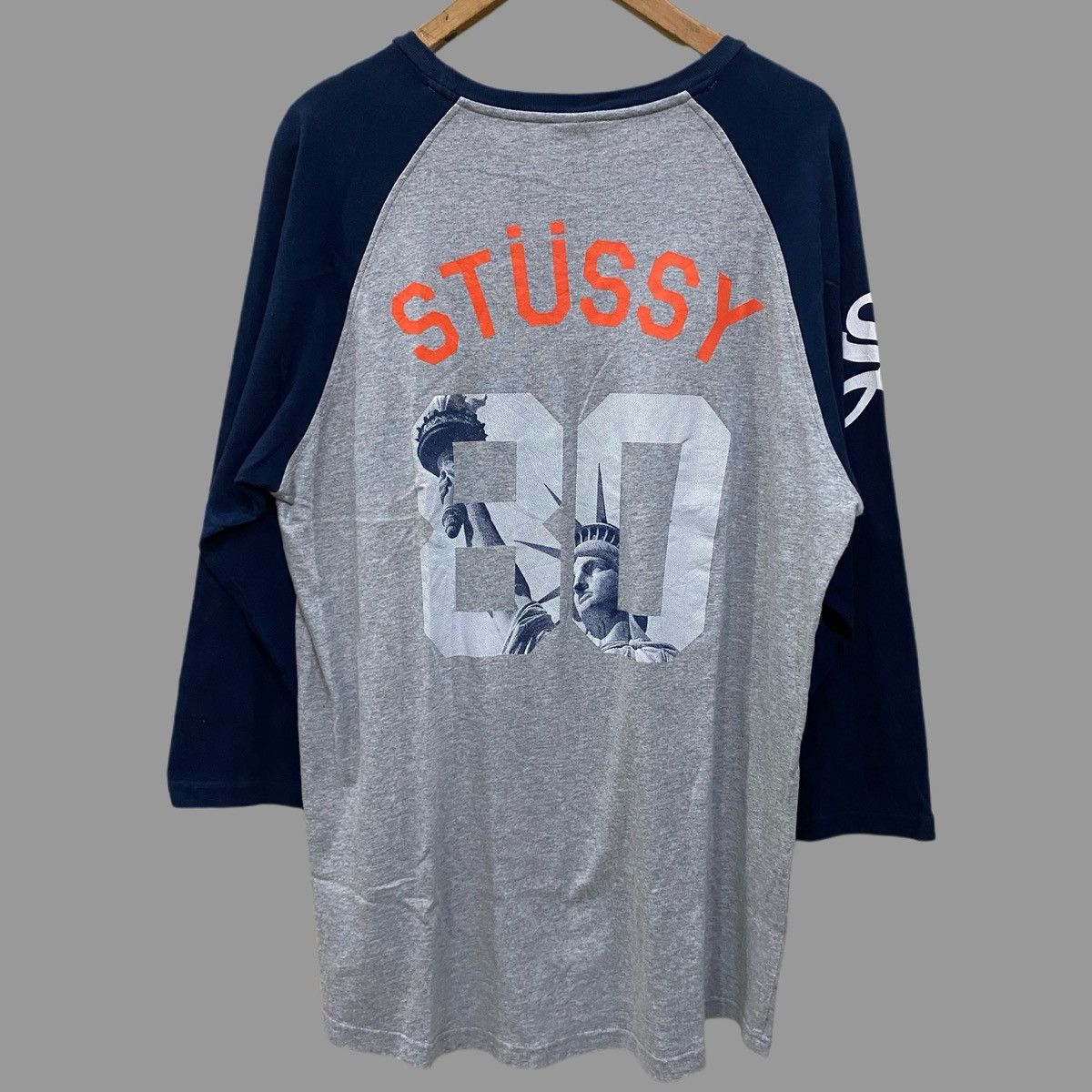 Stussy 3/4 sleeve stussy nyc Size US XL / EU 56 / 4 - 1 Thumbnail