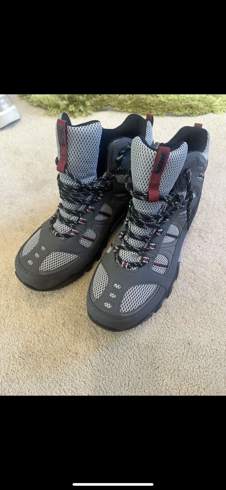 Hi Tec Hi-tec mens black and grey hiking boots Size US 12 / EU 45 - 4 Thumbnail