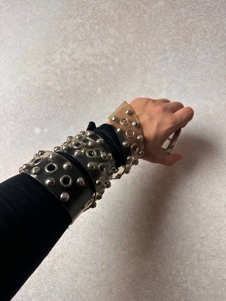 If Six Was Nine 00’s NUMBER NINE STYLE TRANSPARENT LEATHER Y2K BELT VINTAGE Size ONE SIZE - 2 Thumbnail