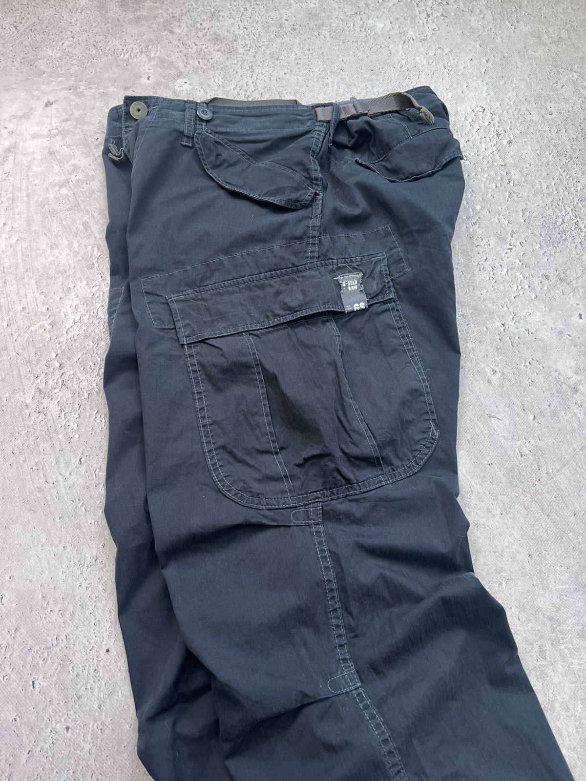 G-Star × Vintage Vintage men's jeans G-star cargo pants size 34 y2k rare Size US 34 / EU 50 - 8 Thumbnail