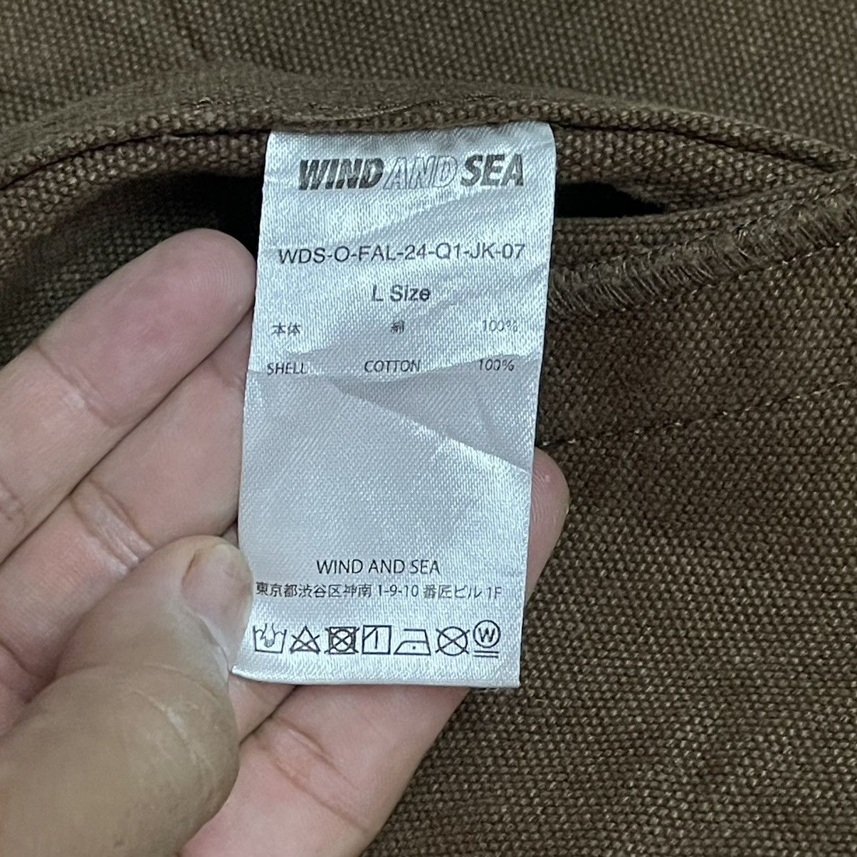 Japanese Brand Vintage Wind and Sea Canvas Brown Jacket Size US L / EU 52-54 / 3 - 11 Thumbnail