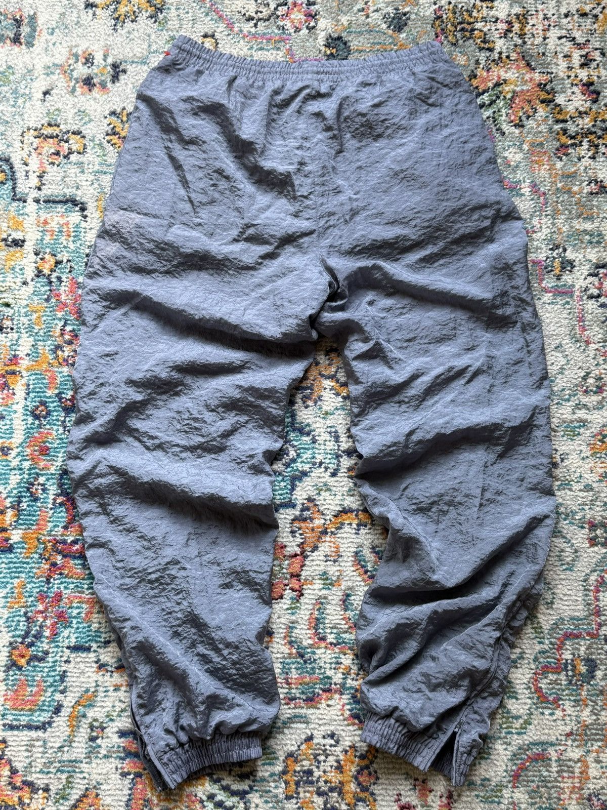Adidas Vintage Adidas Grey Metallic Joggers Size US 32 / EU 48 - 2 Thumbnail