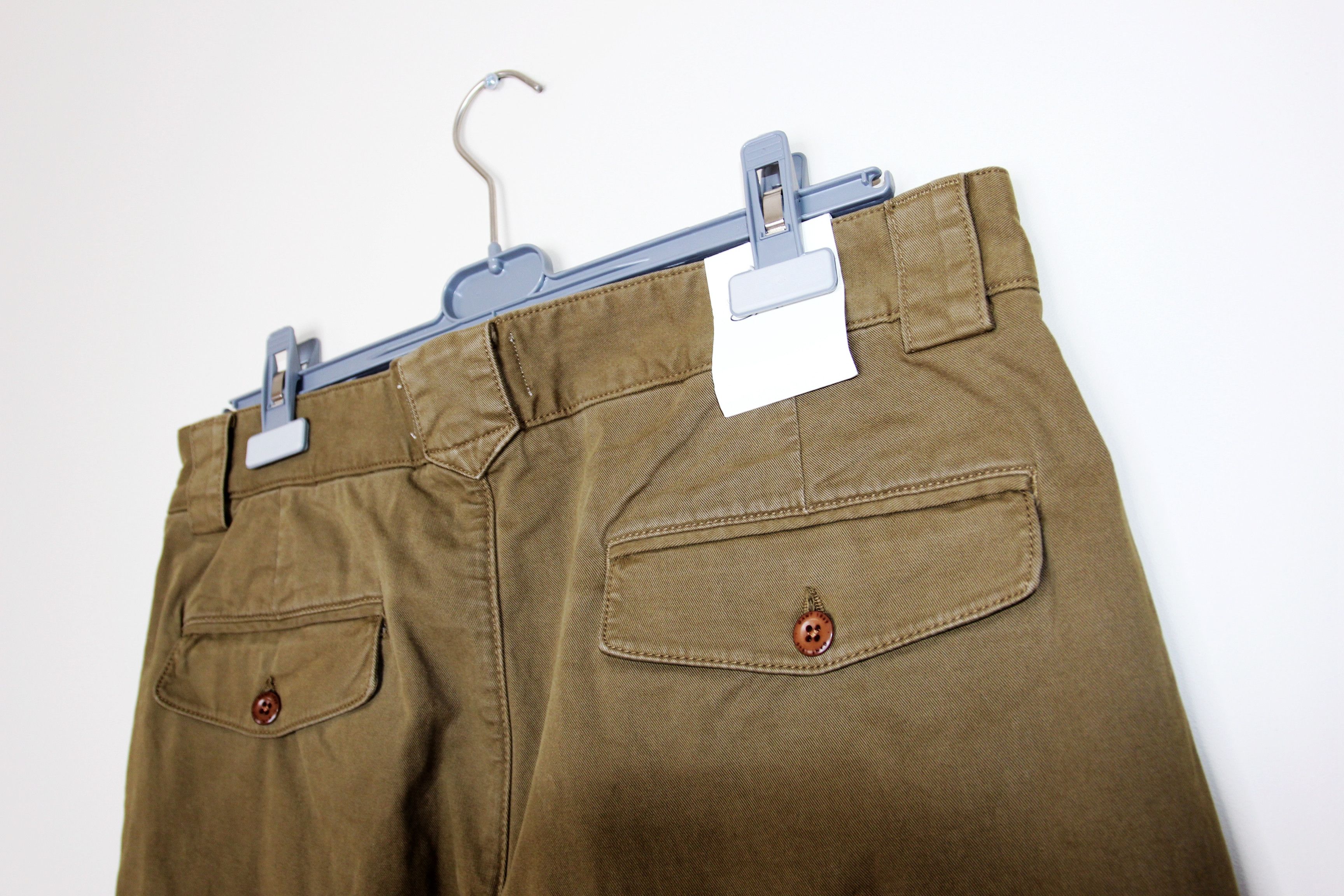 Gant BNWT AW23 GANT PLEATED TWILL CHINO PANTS 36 Size US 34 / EU 50 - 6 Thumbnail