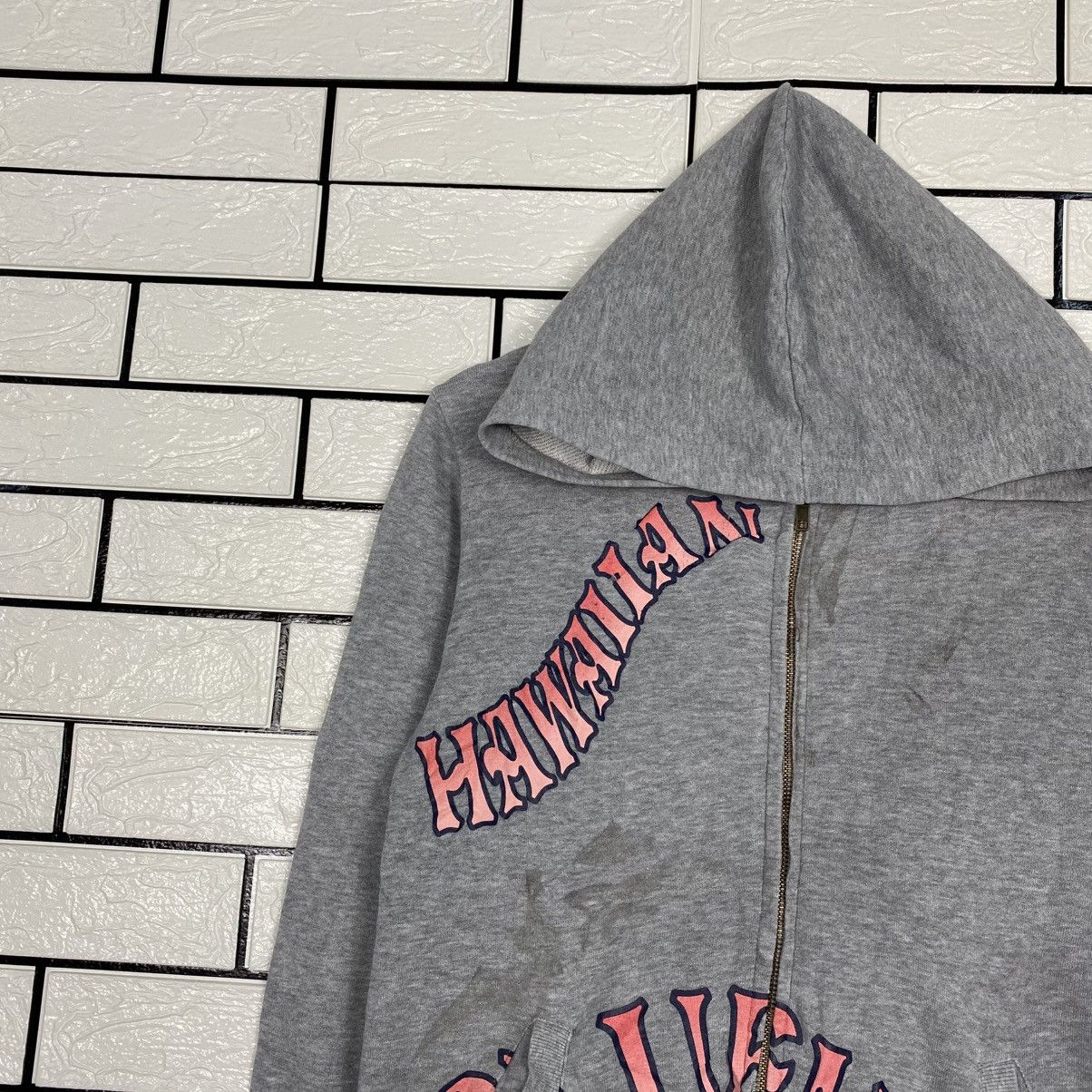 Japanese Brand 📌Vintage Zipper Sweater Hawaiian Blue Moon Big Logo Size US M / EU 48-50 / 2 - 9 Thumbnail