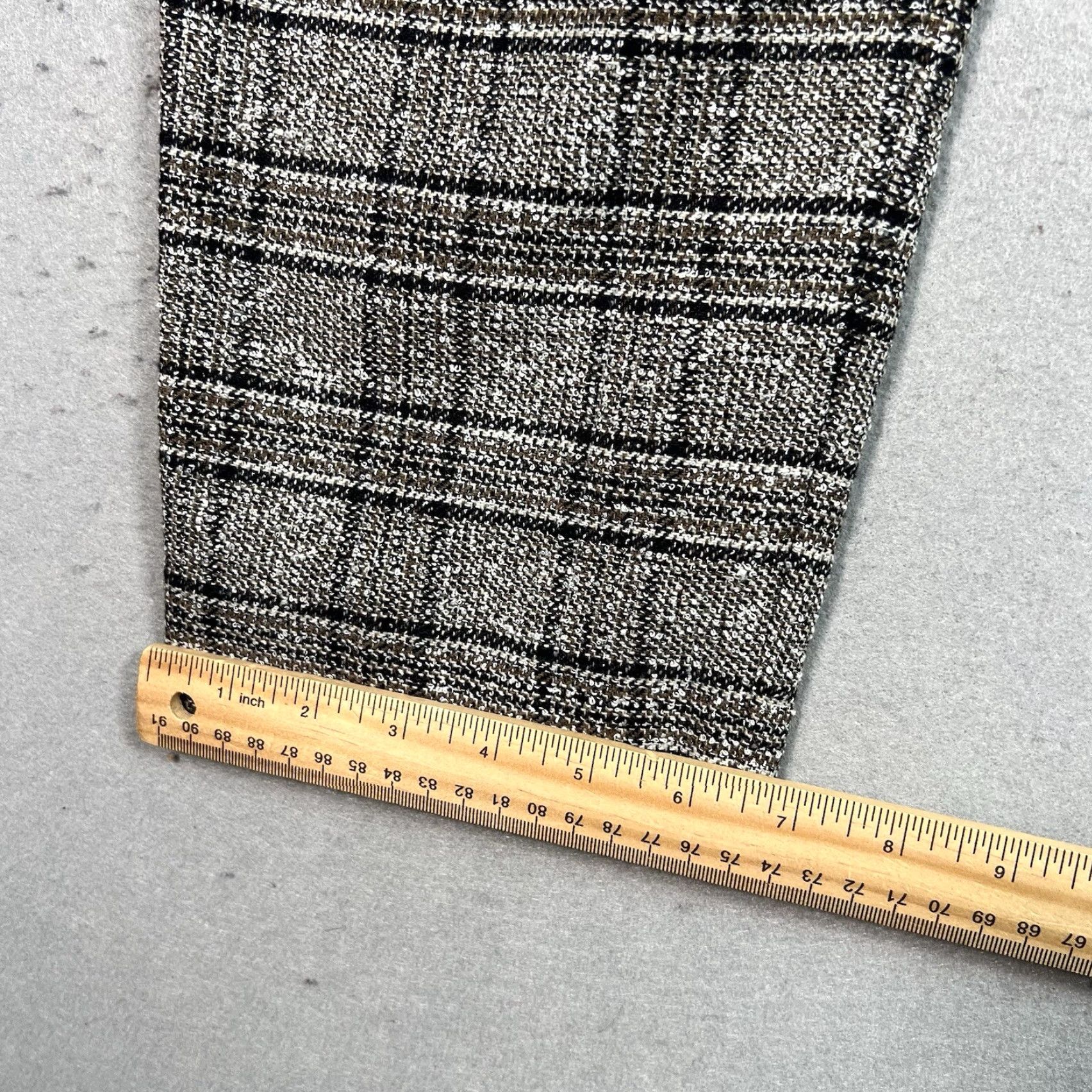 Reiss Reiss Arya Pants Womens 2 Gray Black Plaid Cropped Straight Wool Blend Polyester Tailored Business Size 26" / US 2 / IT 38 - 5 Thumbnail
