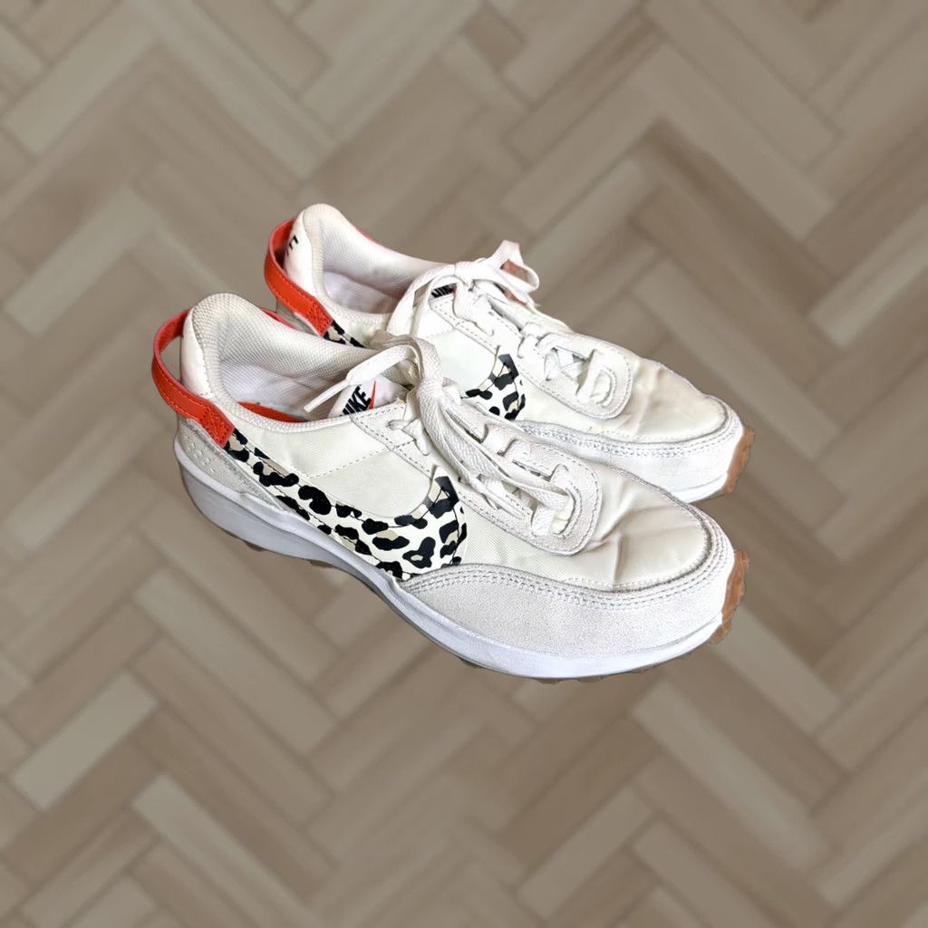 Nike Nike Waffle Debut White Leopard Womens Size 8 Sneakers Size US 8 / IT 38 - 1 Thumbnail