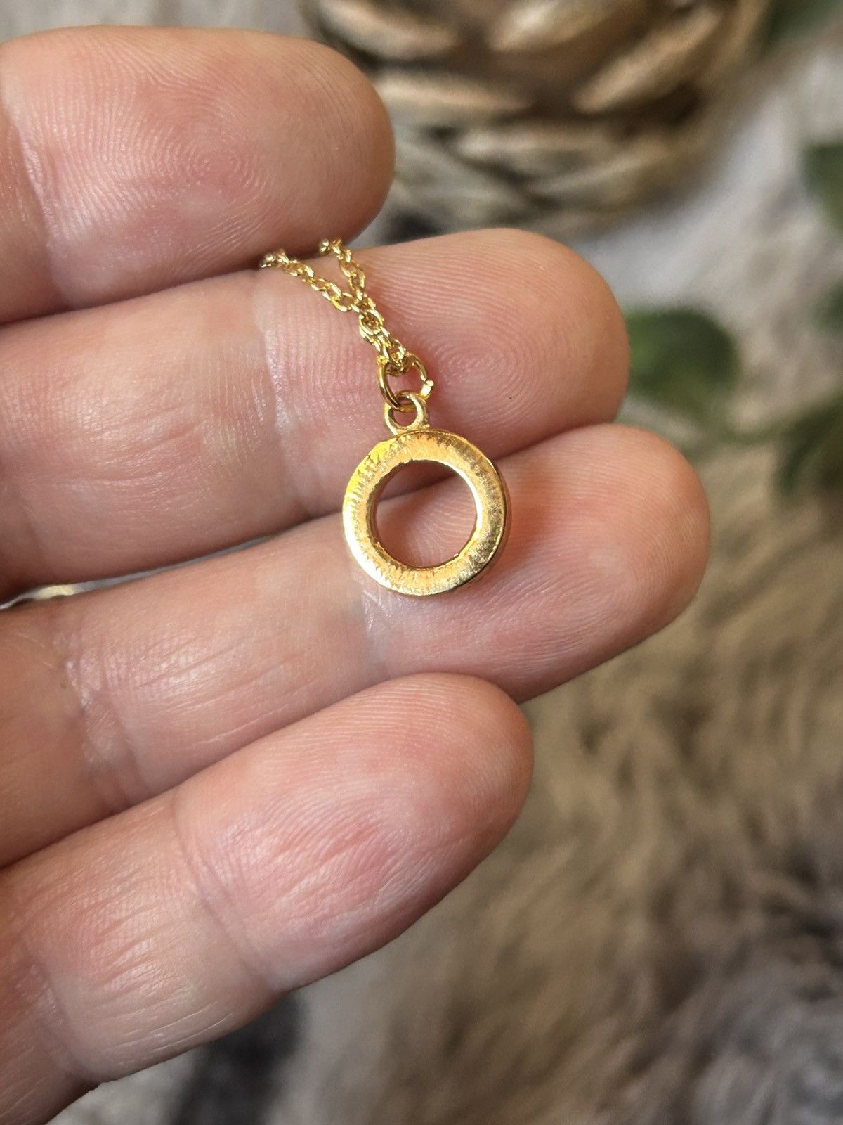 Handmade Handcrafted vintage sparkle rhinestone halo pendant necklace Size ONE SIZE - 5 Thumbnail