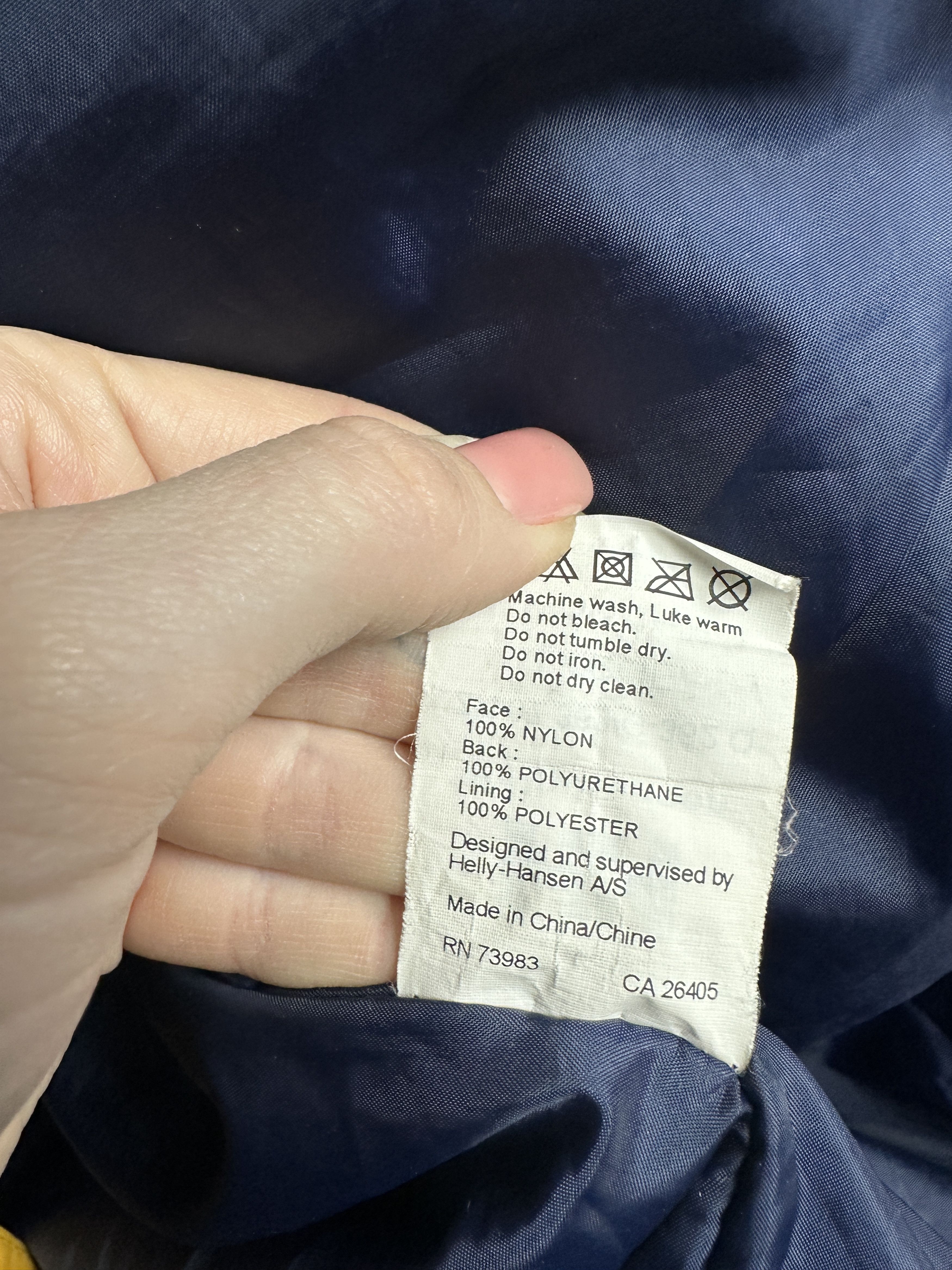 Helly Hansen Helly Hansen 90s Vintage Mens Windbreaker Jacket Size US L / EU 52-54 / 3 - 8 Thumbnail