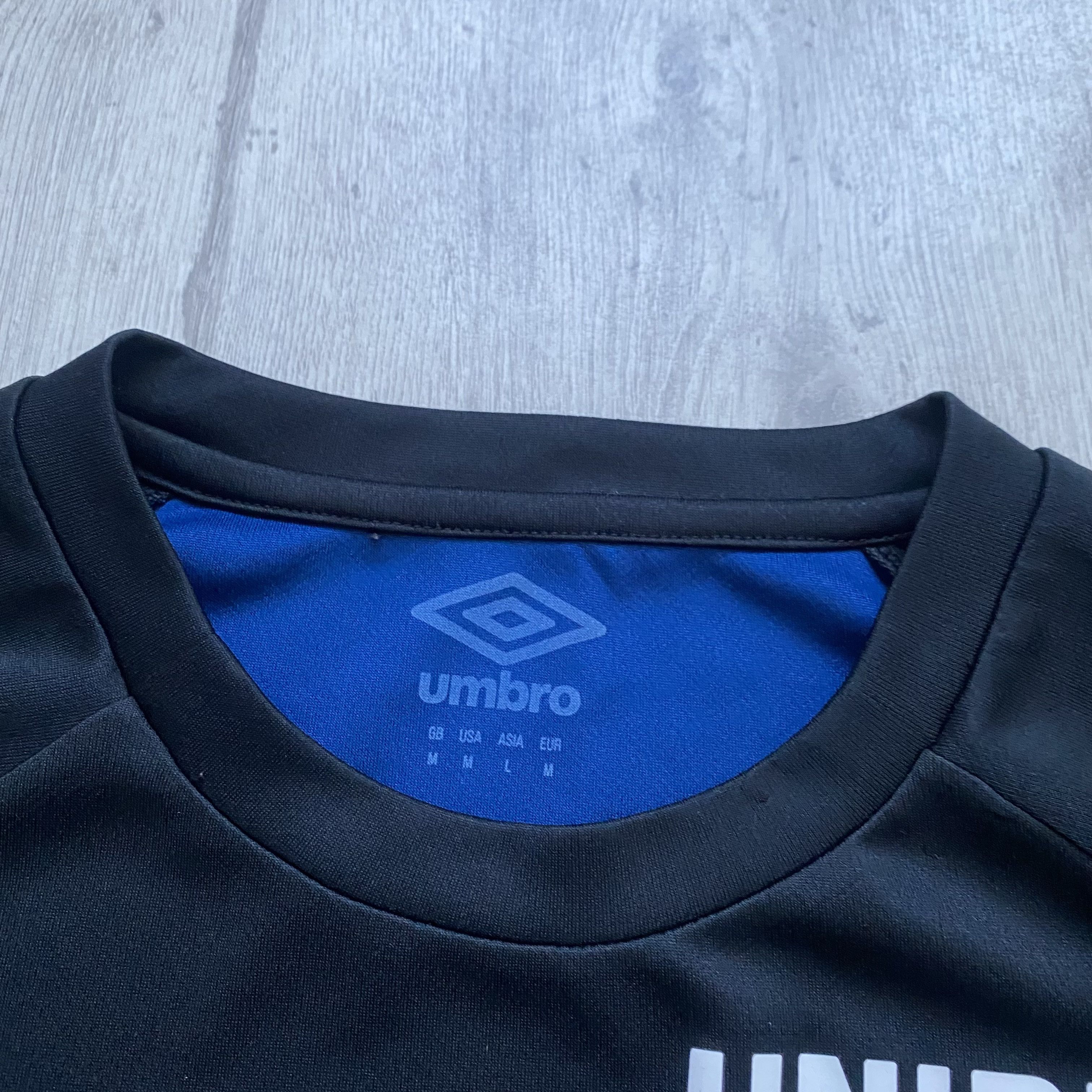 Umbro ⚽️ Blockore Umbro Derby county soccer jersey Drill England Size US M / EU 48-50 / 2 - 4 Thumbnail