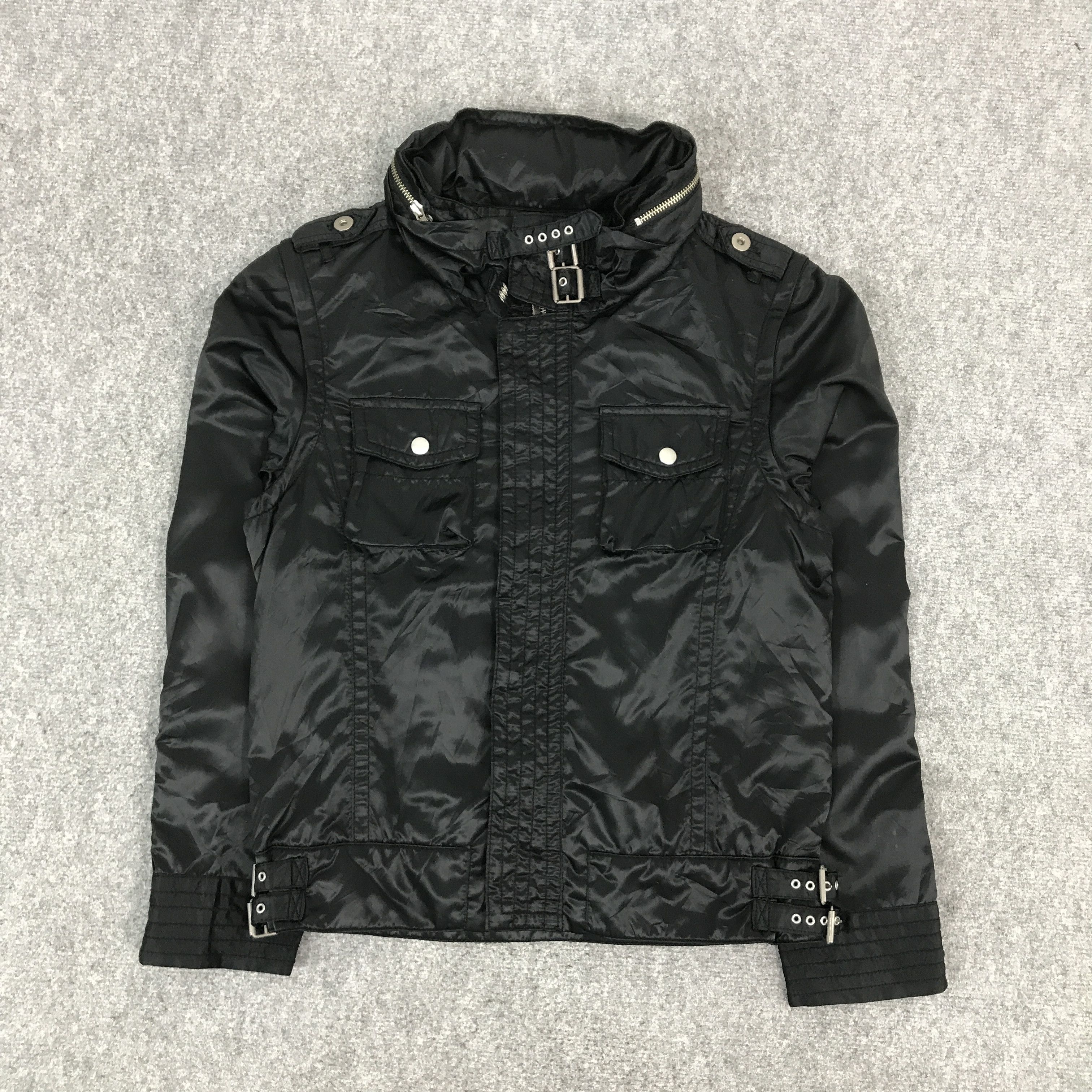 ジャケット・アウター 00s japanese label bondage jacket Vintage Japanese Punk Goth Bondage Jacket | eBay