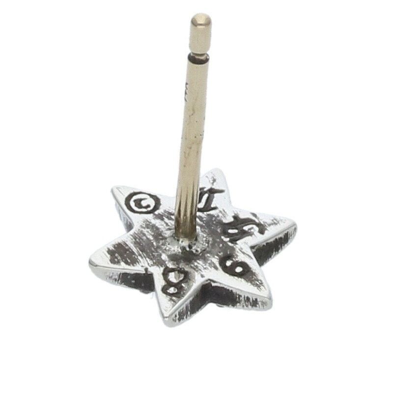 Chrome Hearts Star Stud Silver Earring