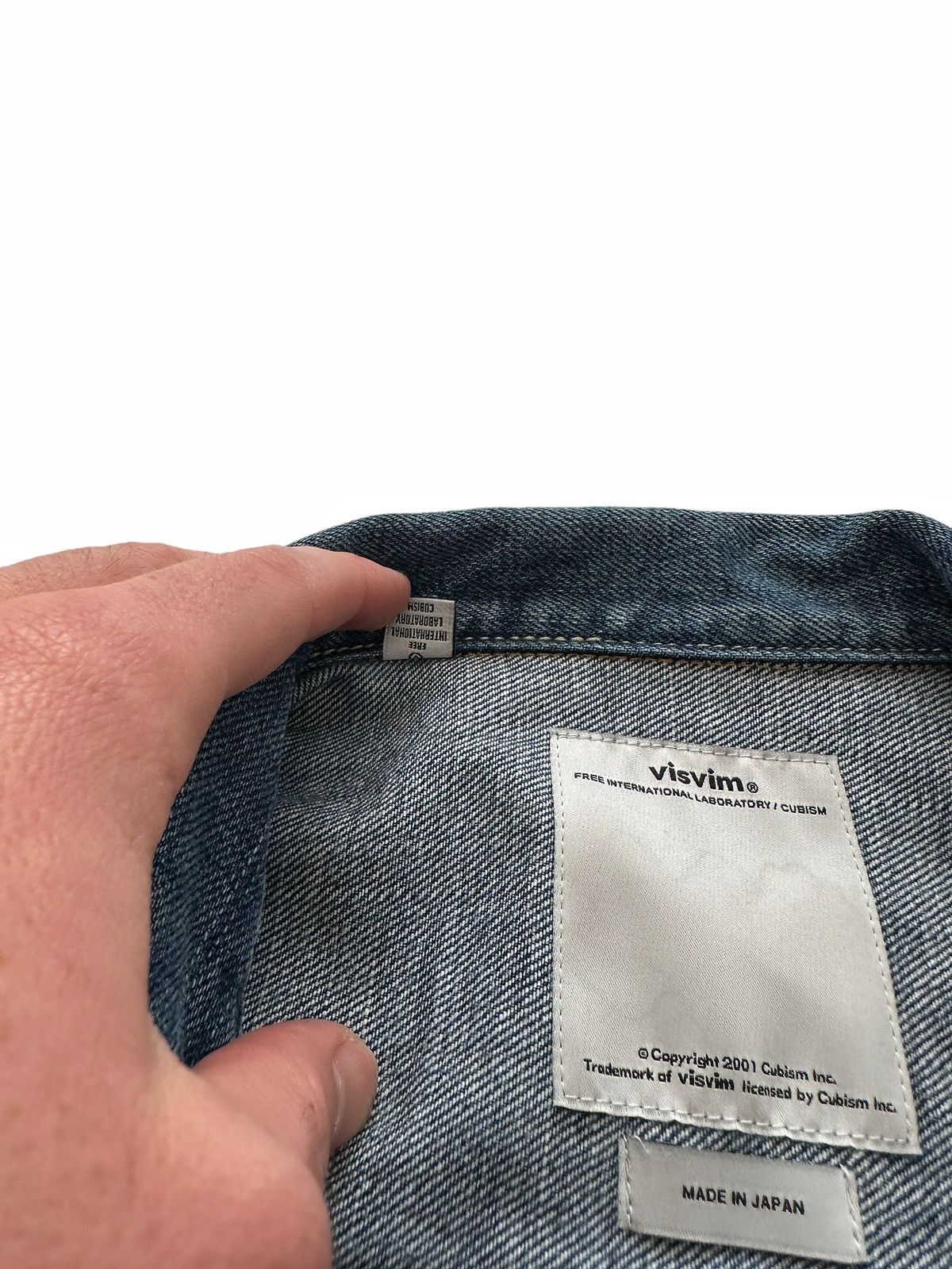 Visvim Sz2 16SS SS 101 Damaged Indigo Jacket Size US M / EU 48-50 / 2 - 6 Thumbnail