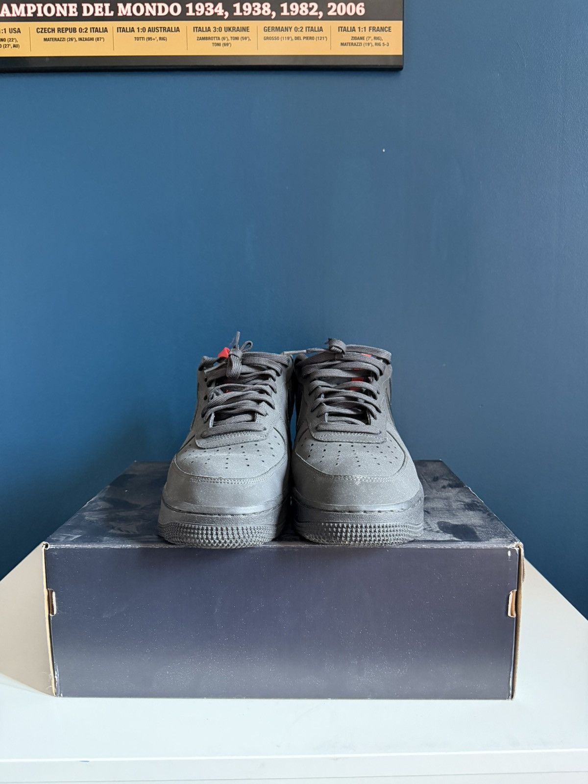 Nike Nike Air Force 1 ‘07 LV8 JDI – Triple Black – Size 10 Size US 10.5 / EU 43-44 - 4 Thumbnail