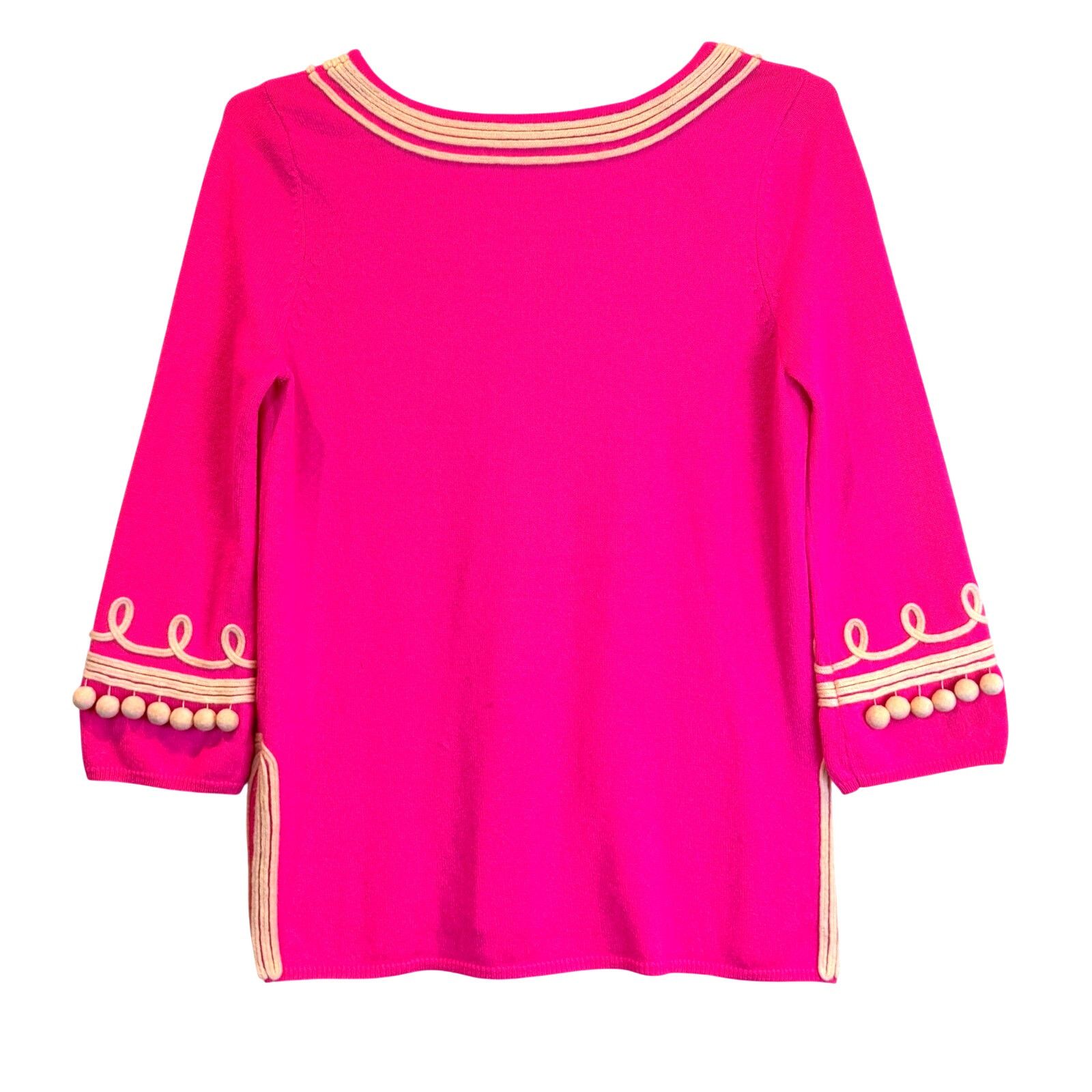 Calypso St Barth Calypso St. Barth 100% Cashmere Pink Tunic Sweater Size XS Size XS / US 0-2 / IT 36-38 - 2 Thumbnail