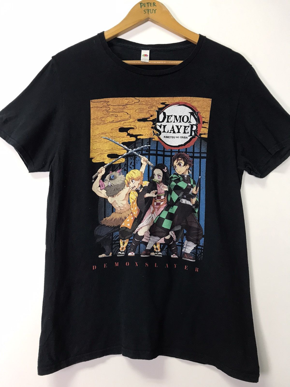 Cartoon Network × Vintage Vintage Anime Demon Slayer Movie Size US M / EU 48-50 / 2 - 2 Thumbnail