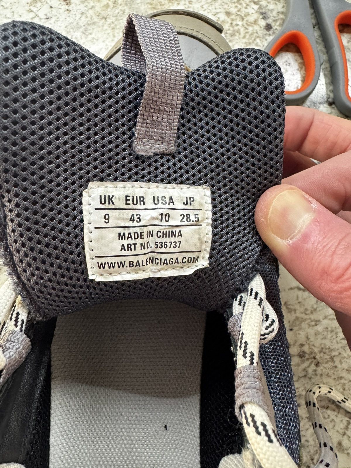 Balenciaga Balenciga Triple S Sneaker Size US 10 / EU 43 - 1 Thumbnail