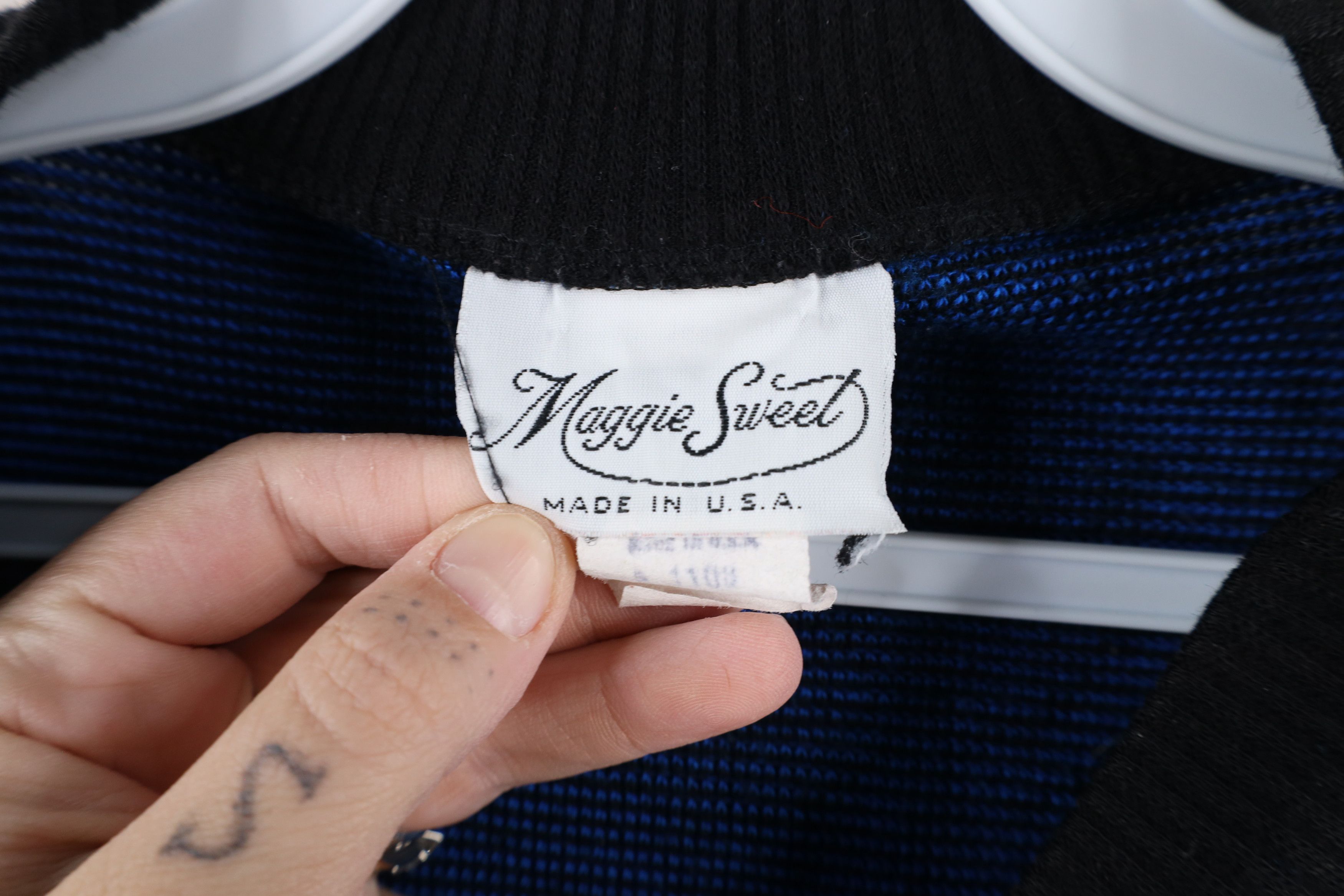 Vintage Vintage 90s Streetwear Half Sleeve Knit Henley Sweater USA Size L / US 10 / IT 46 - 6 Thumbnail
