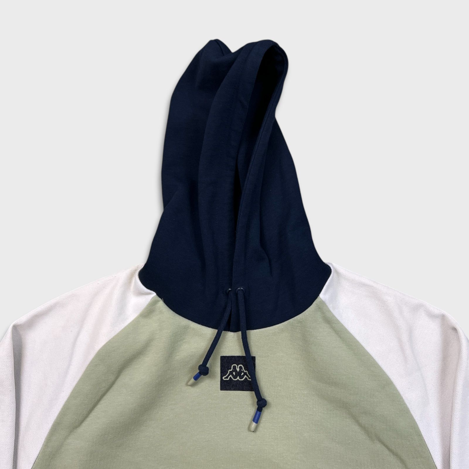 Kappa × Vintage Kappa Hoodie Center Logo Athletic Pullover Hooded Sweatshirt Size US L / EU 52-54 / 3 - 2 Thumbnail
