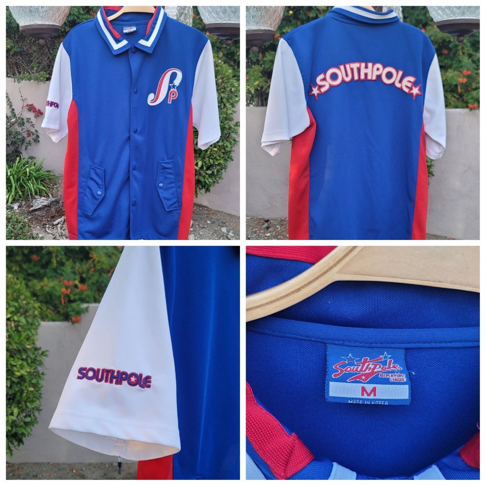 Southpole Vtg Southpole Baseball Jersey Size US M / EU 48-50 / 2 - 1 Thumbnail