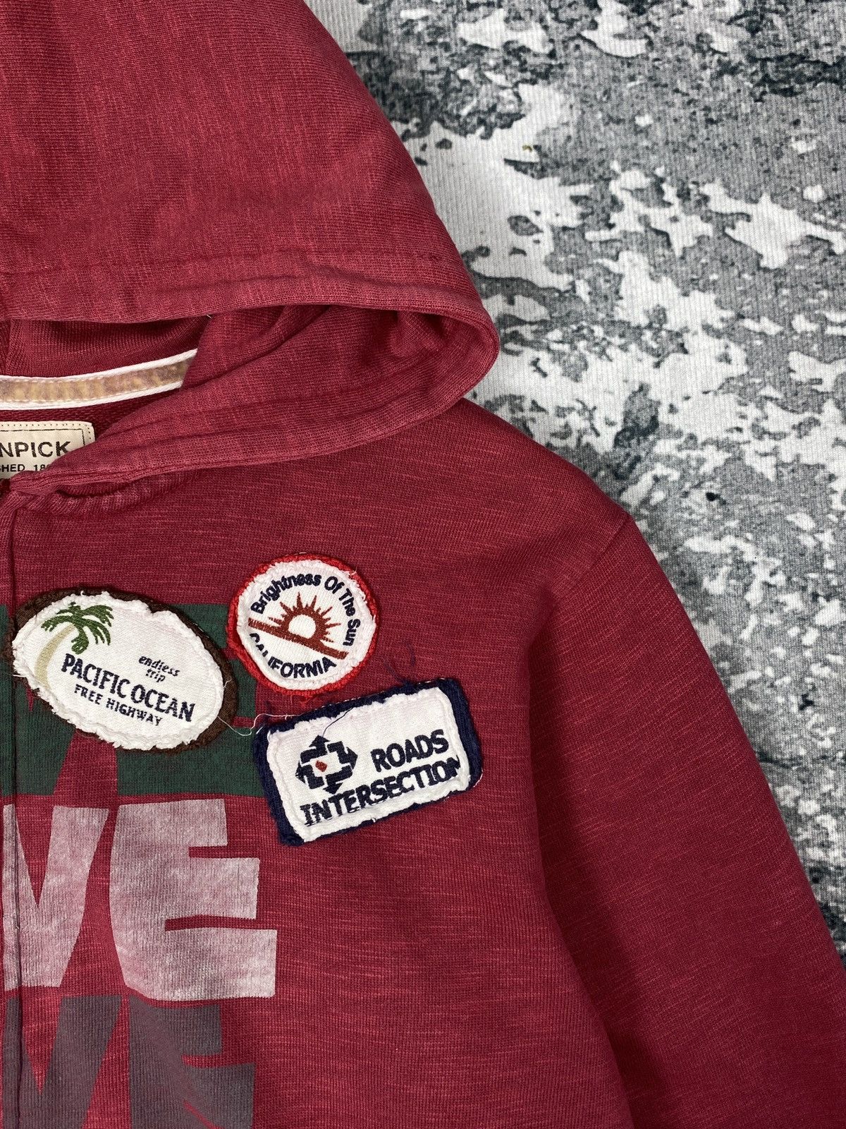 Ocean Pacific Vintage Ocean Pacific Movenpick Zip Up Hoodies Size US L / EU 52-54 / 3 - 3 Thumbnail