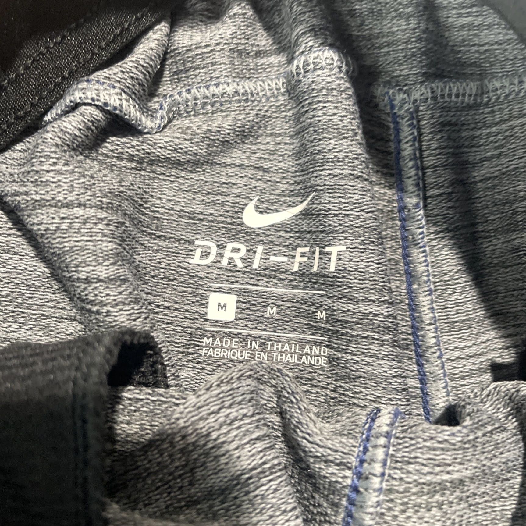 Nike Nike Shorts Mens M Dri Fit Active Training Performance 817417-429 Gym Adult Blue Polyester Blend Nike Athletic Shorts Mens Regular M Inseam 9in Size US 31 - 5 Thumbnail