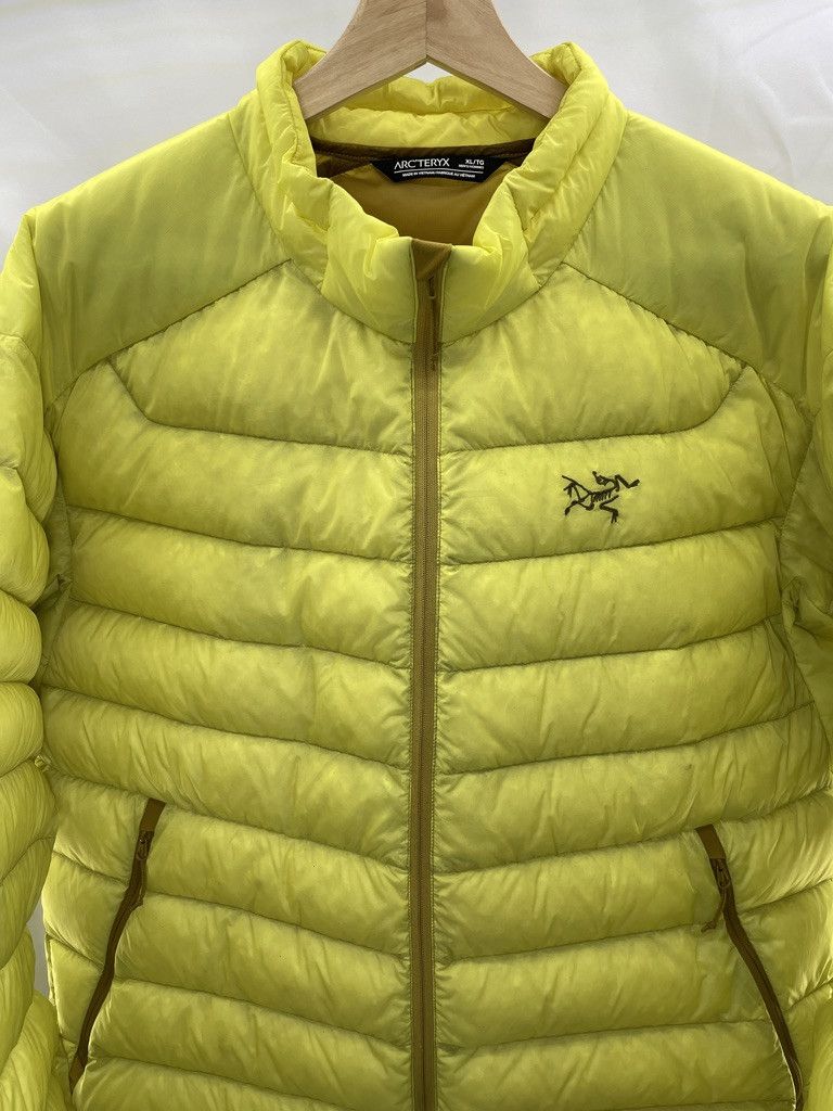 Arc'teryx ARCTERYX Cerium Yellow Oracle 850 Goose Down Nylon Jacket Size US XL / EU 56 / 4 - 2 Thumbnail