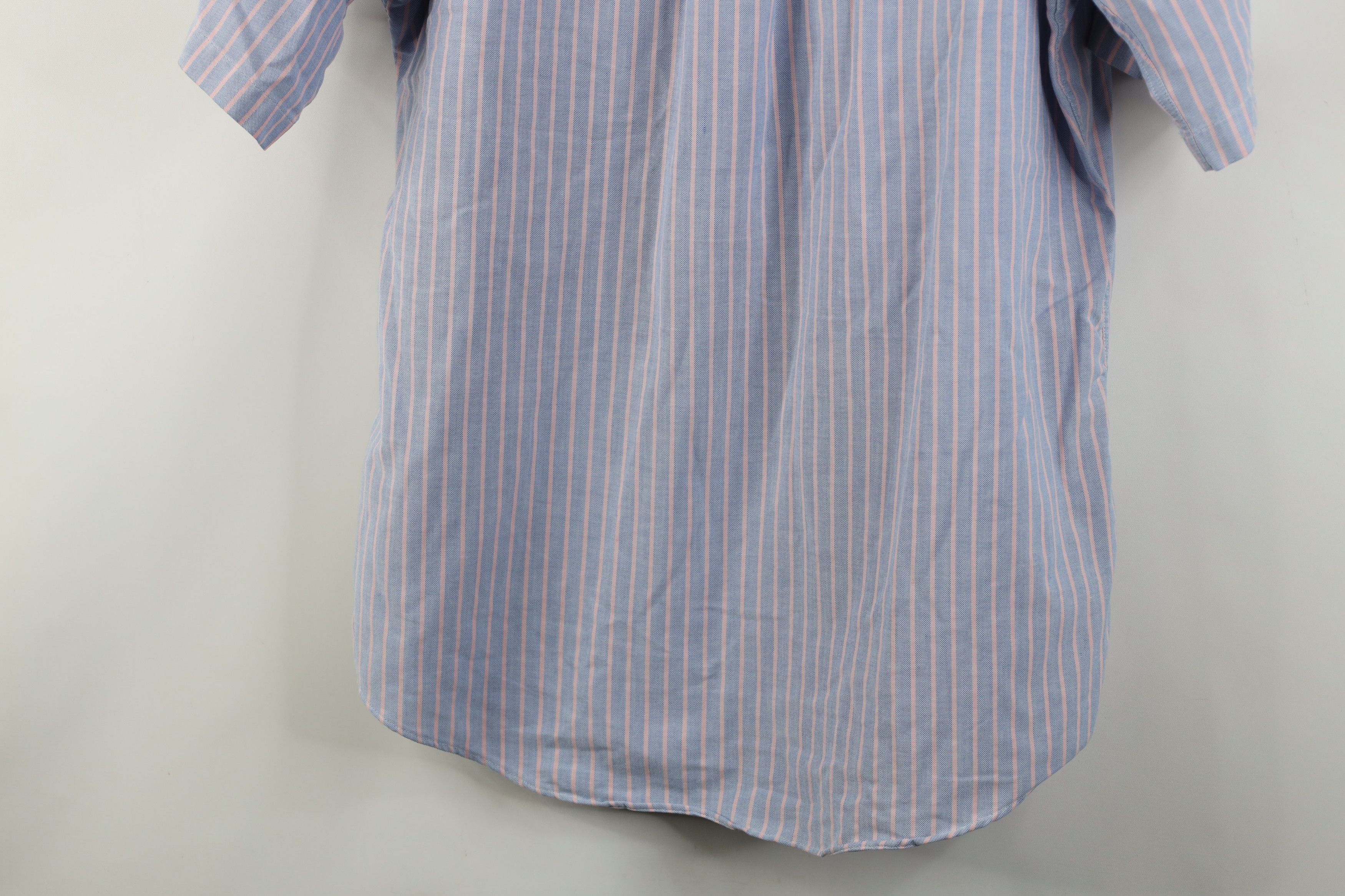L.L. Bean Vintage 90s LL Bean Short Sleeve Button Down Shirt USA Size US L / EU 52-54 / 3 - 12 Thumbnail