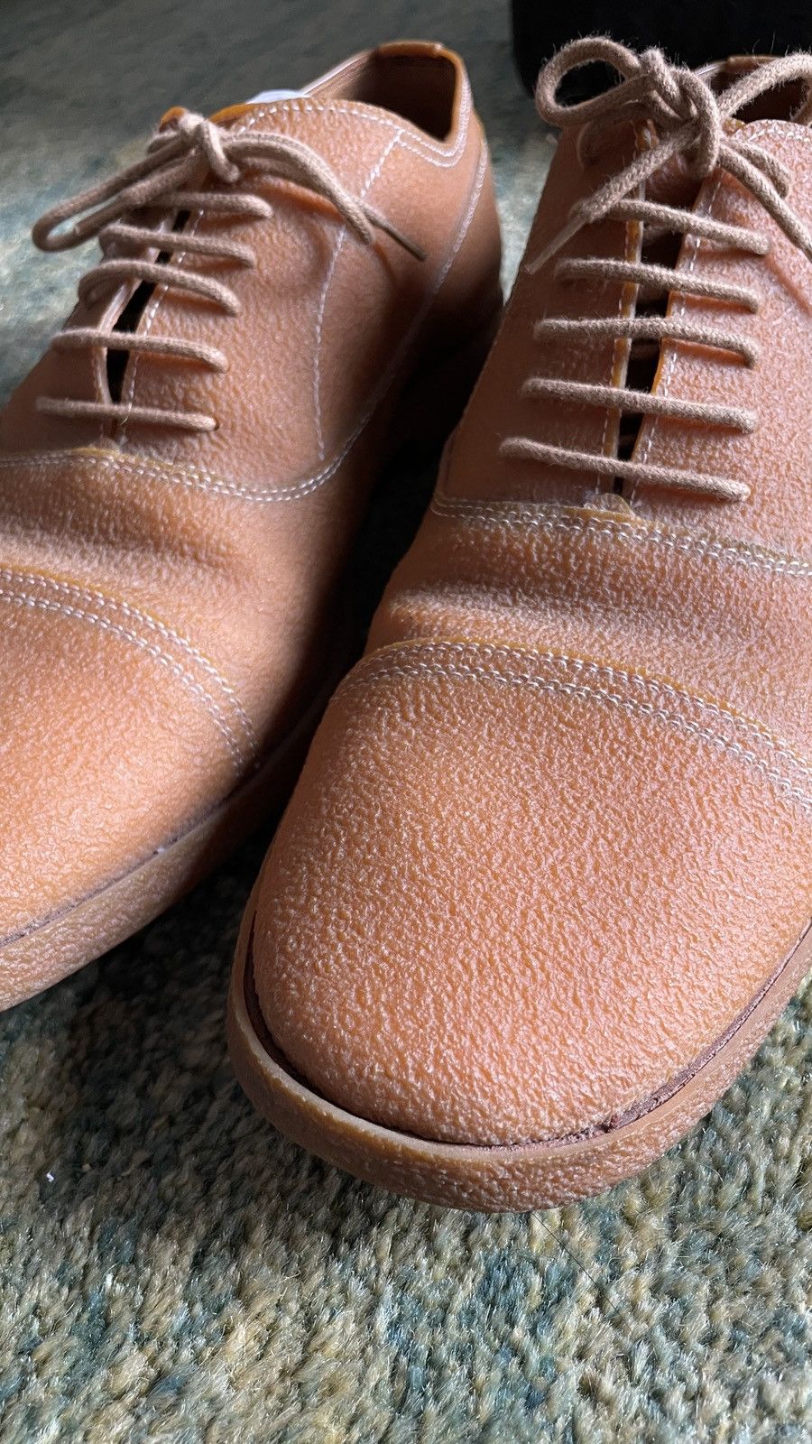 Maison Margiela Rare Margiela derbies in full gum finish. Size US 11 / EU 44 - 7 Thumbnail