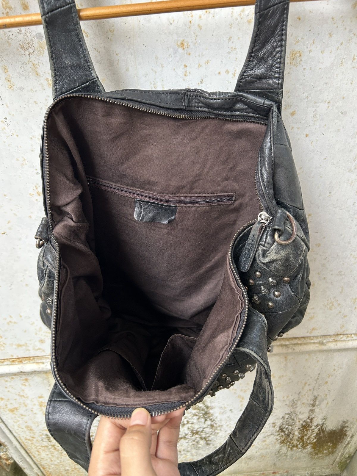 Genuine Leather VintageleatherBagSkull feellikechrome ifsixwasnine LGB Style Size ONE SIZE - 15 Thumbnail