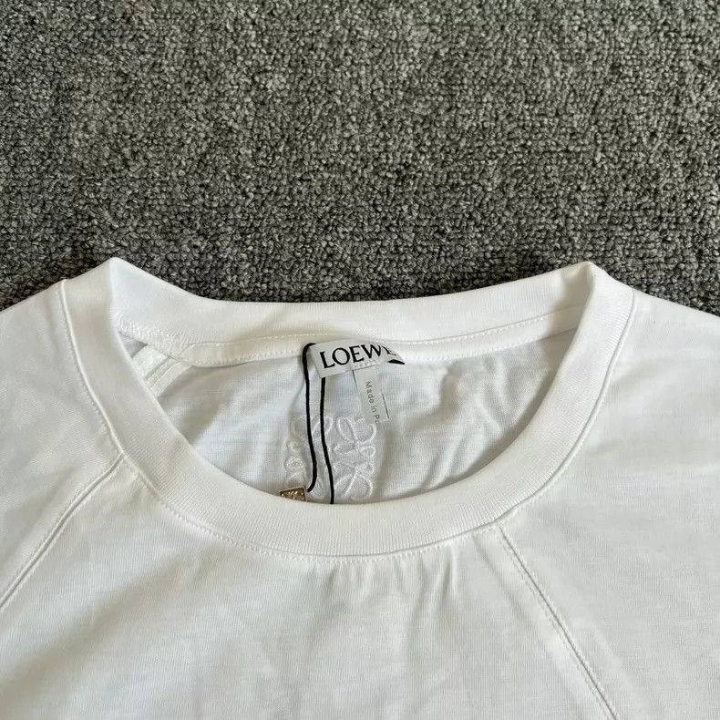 Loewe LOEWE White geometric patchwork short sleeves Size M / US 6-8 / IT 42-44 - 6 Thumbnail