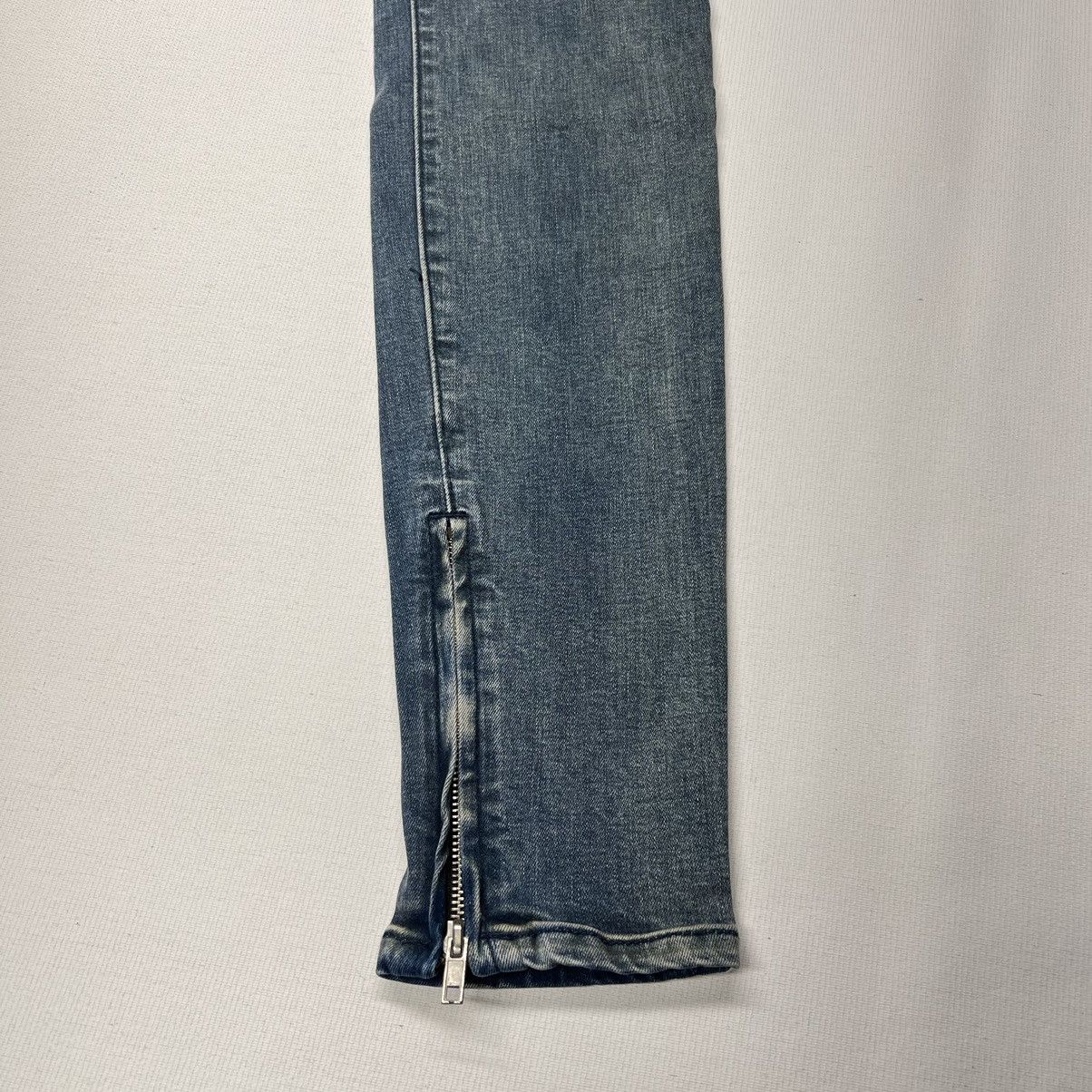 Pacsun Streetwear Pacsun Jeans Blue Stacked Skinny Drawstring Zip Stripe Grailed