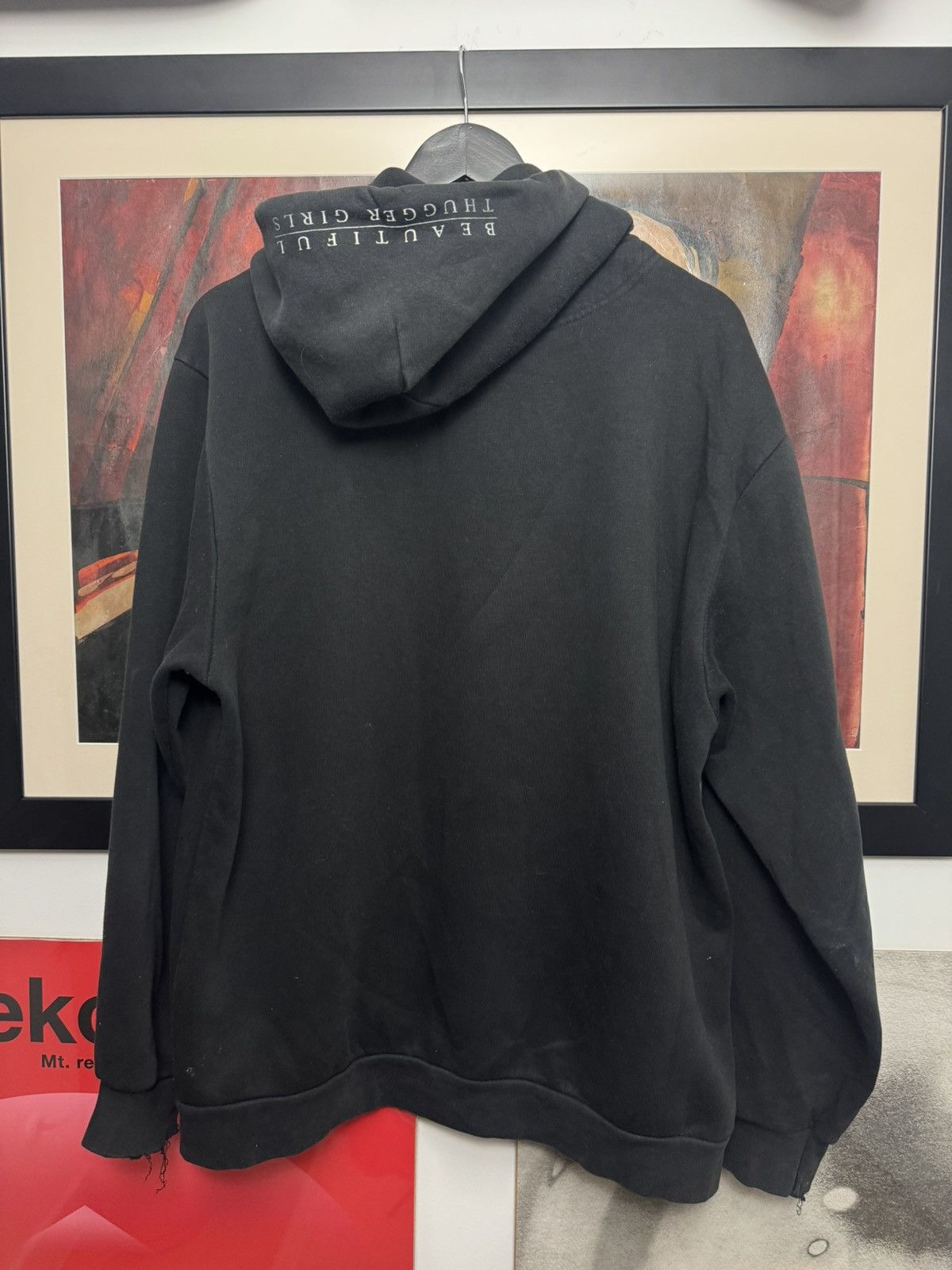 Young Thug Young Thug Thugger Merchandise H&m Rap Rare Hoodie Size US L / EU 52-54 / 3 - 2 Thumbnail